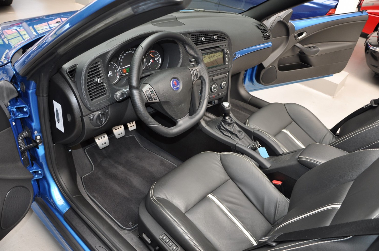 One-Of-One 2012 Saab 9-3 Cabriolet Sky Blue Edition Sold For $66,500