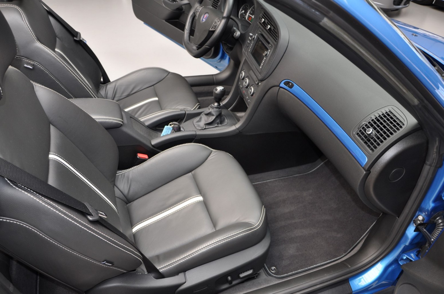 One-Of-One 2012 Saab 9-3 Cabriolet Sky Blue Edition Sold For $66,500