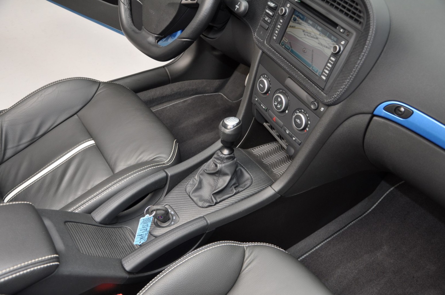 One-Of-One 2012 Saab 9-3 Cabriolet Sky Blue Edition Sold For $66,500