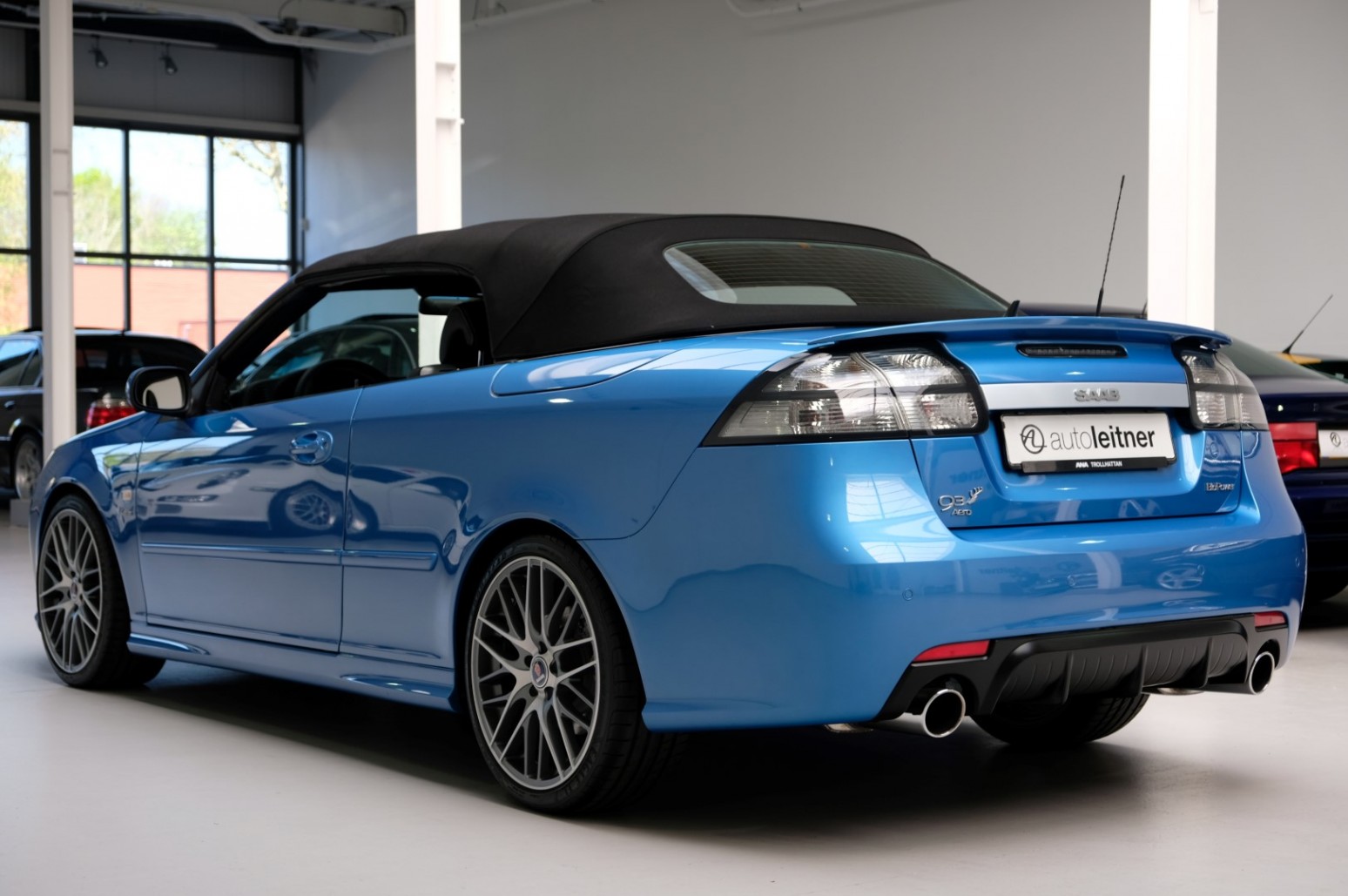 One-Of-One 2012 Saab 9-3 Cabriolet Sky Blue Edition Sold For $66,500