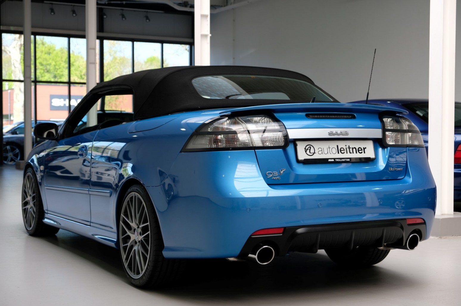 One-Of-One 2012 Saab 9-3 Cabriolet Sky Blue Edition Sold For $66,500