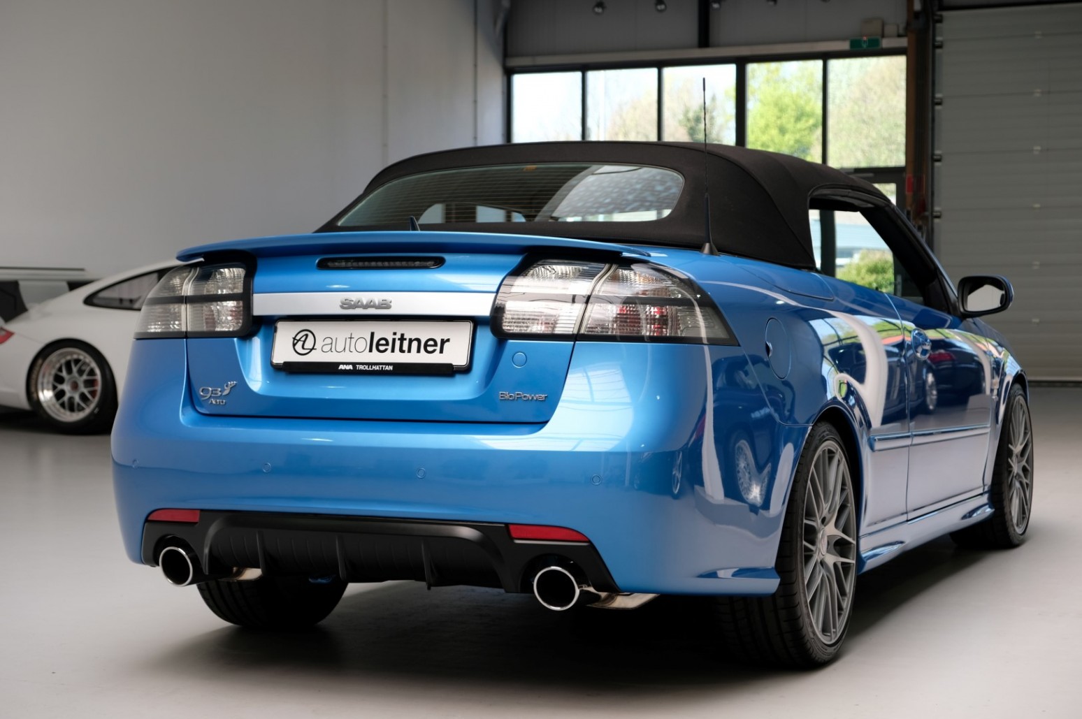 One-Of-One 2012 Saab 9-3 Cabriolet Sky Blue Edition Sold For $66,500