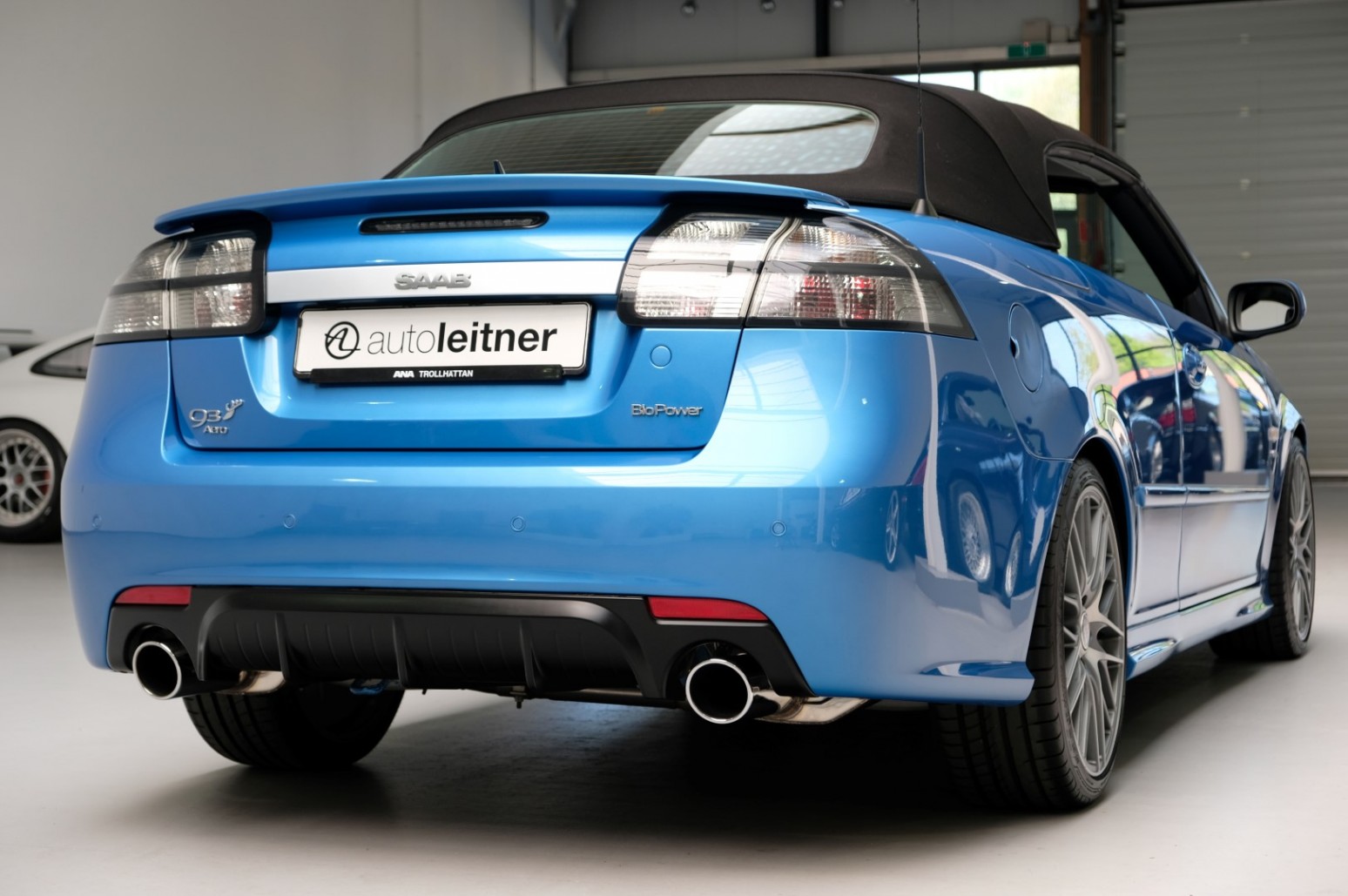 One-Of-One 2012 Saab 9-3 Cabriolet Sky Blue Edition Sold For $66,500