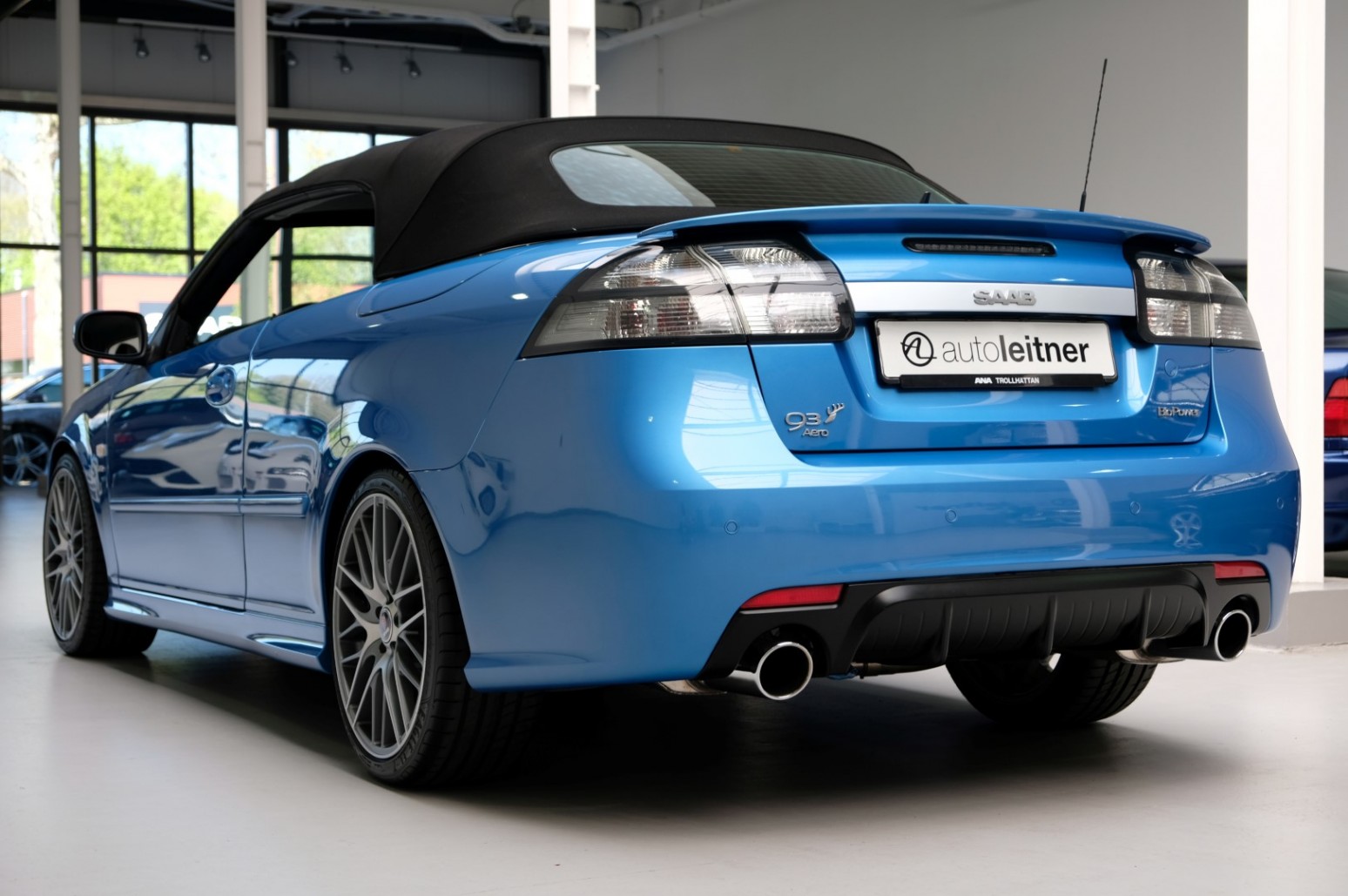 One-Of-One 2012 Saab 9-3 Cabriolet Sky Blue Edition Sold For $66,500