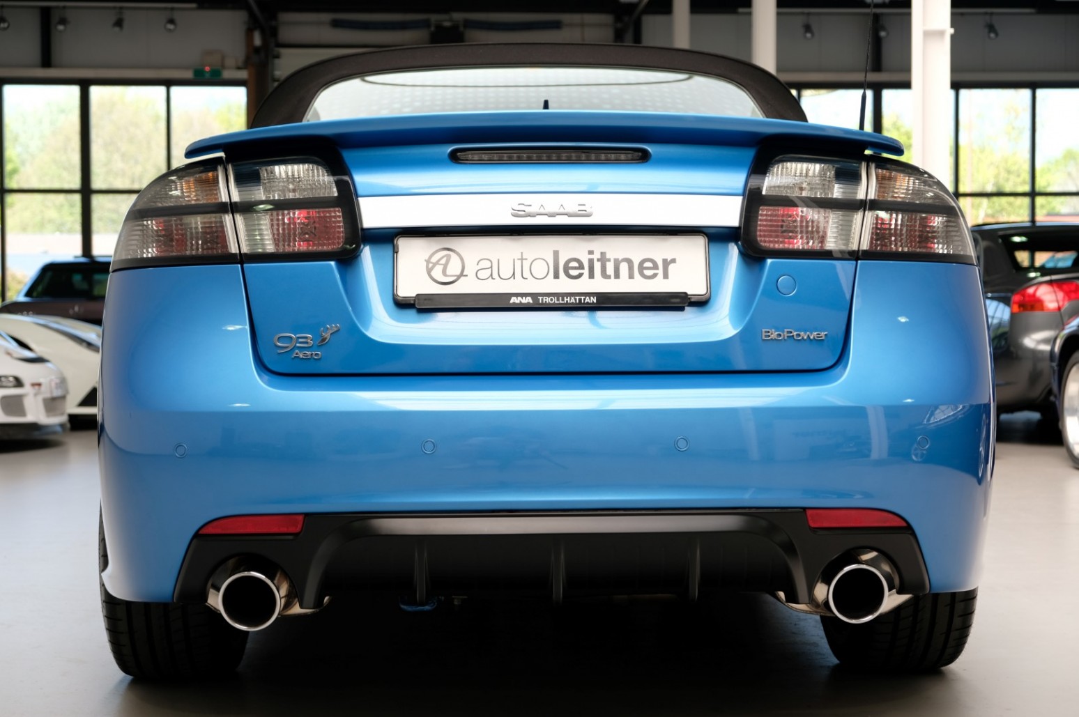 One-Of-One 2012 Saab 9-3 Cabriolet Sky Blue Edition Sold For $66,500