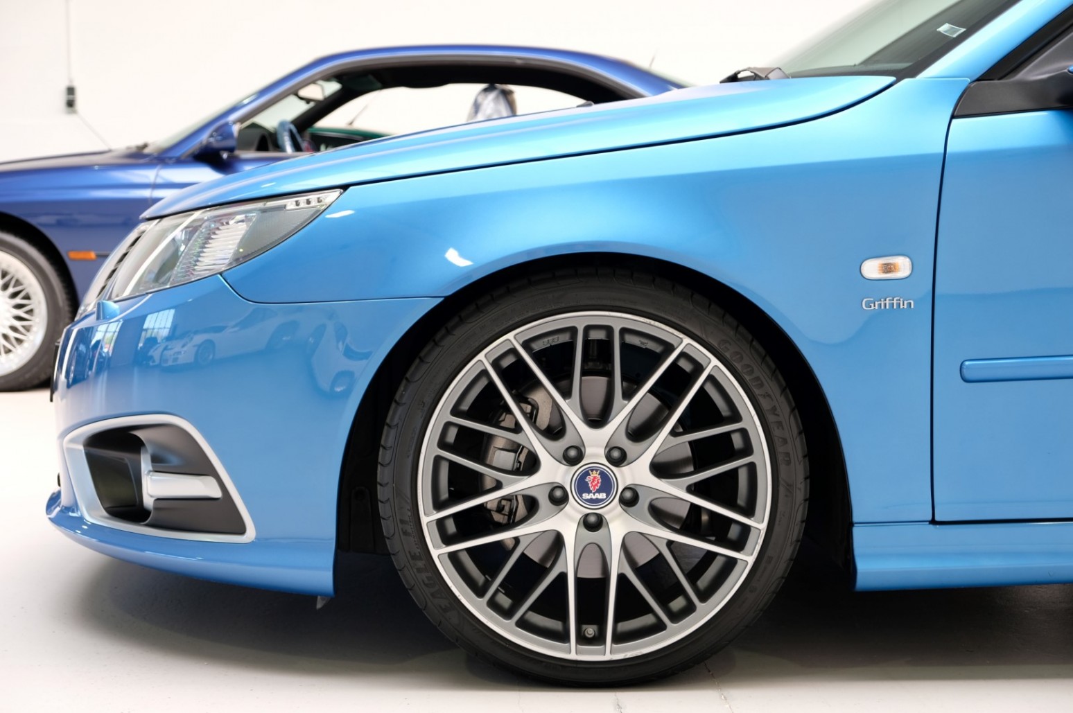 One-Of-One 2012 Saab 9-3 Cabriolet Sky Blue Edition Sold For $66,500