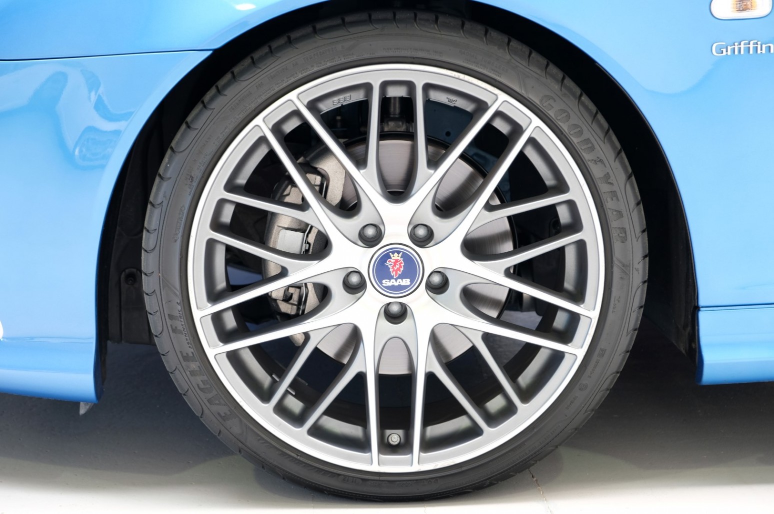 One-Of-One 2012 Saab 9-3 Cabriolet Sky Blue Edition Sold For $66,500