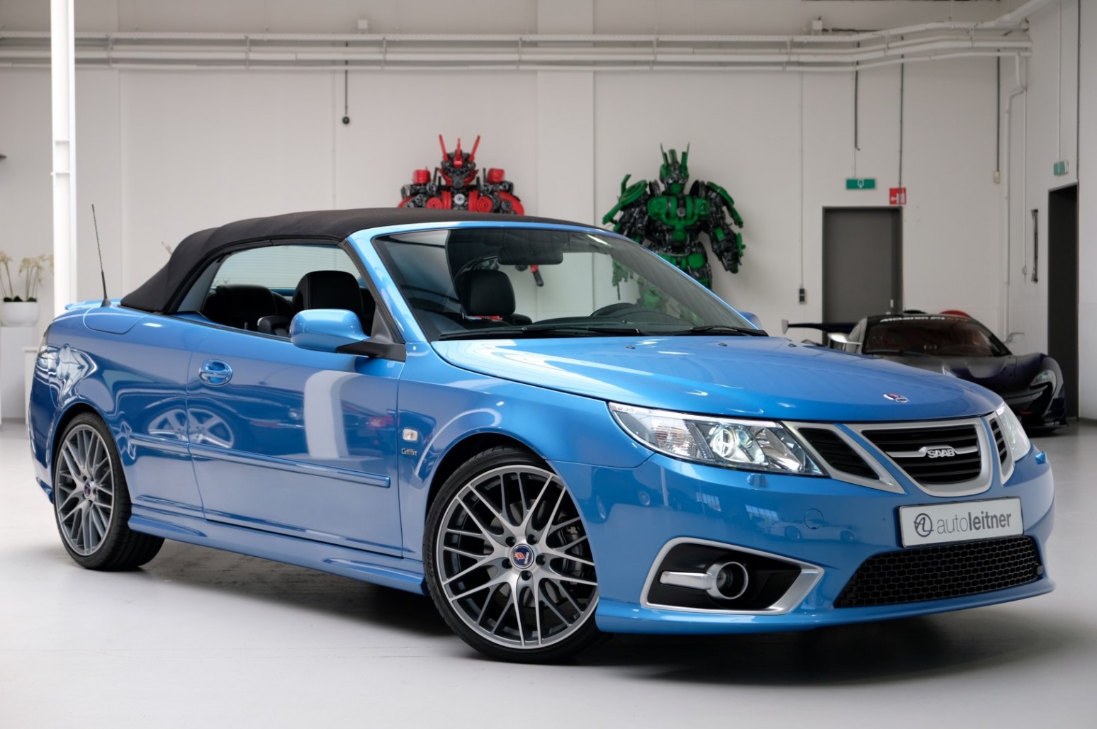 One-Of-One 2012 Saab 9-3 Cabriolet Sky Blue Edition Sold For $66,500