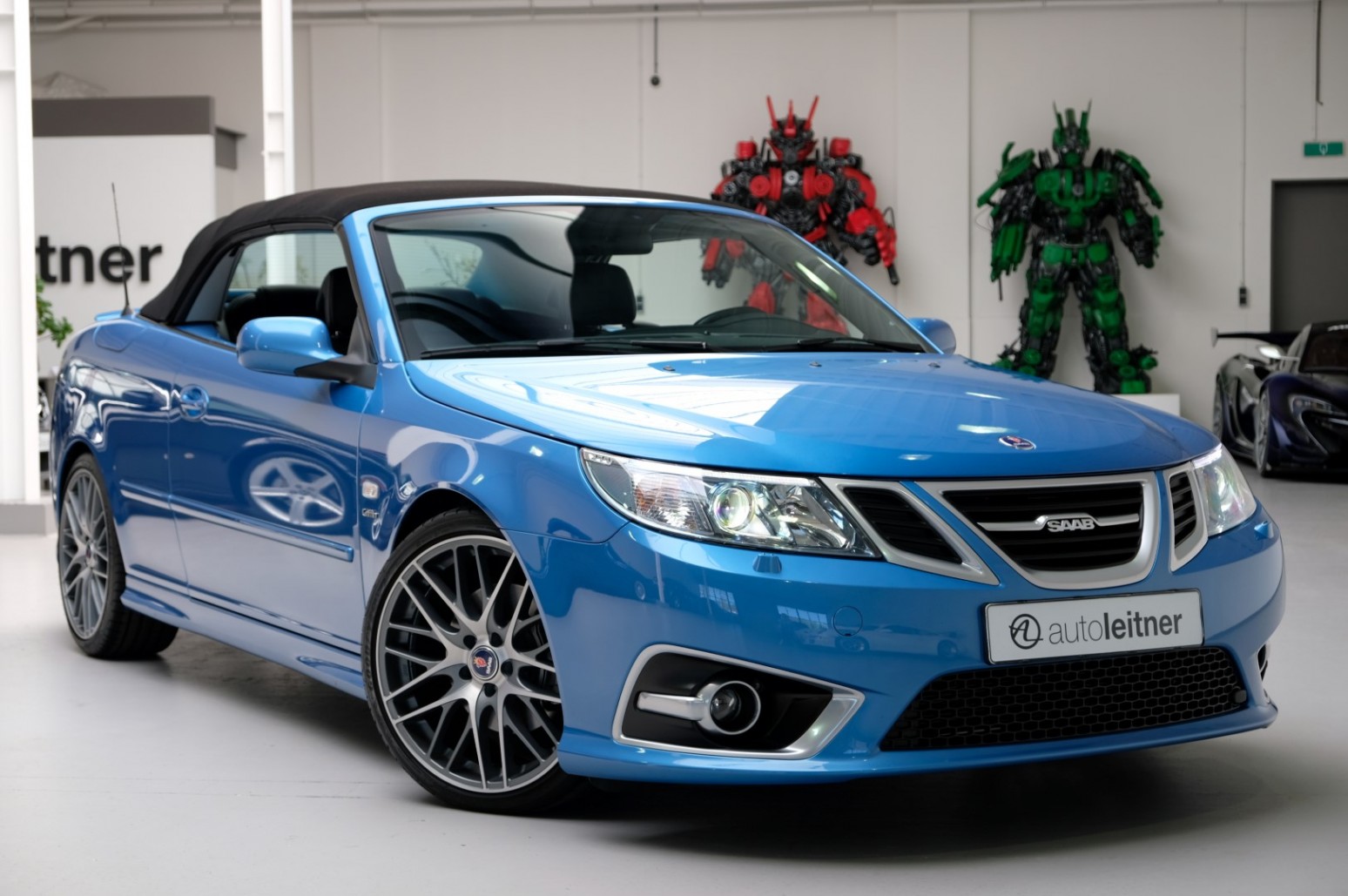 One-Of-One 2012 Saab 9-3 Cabriolet Sky Blue Edition Sold For $66,500