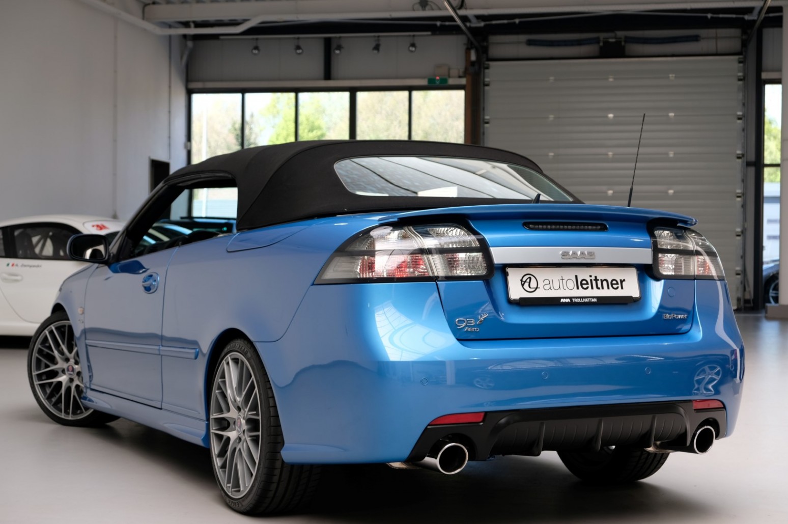 One-Of-One 2012 Saab 9-3 Cabriolet Sky Blue Edition Sold For $66,500