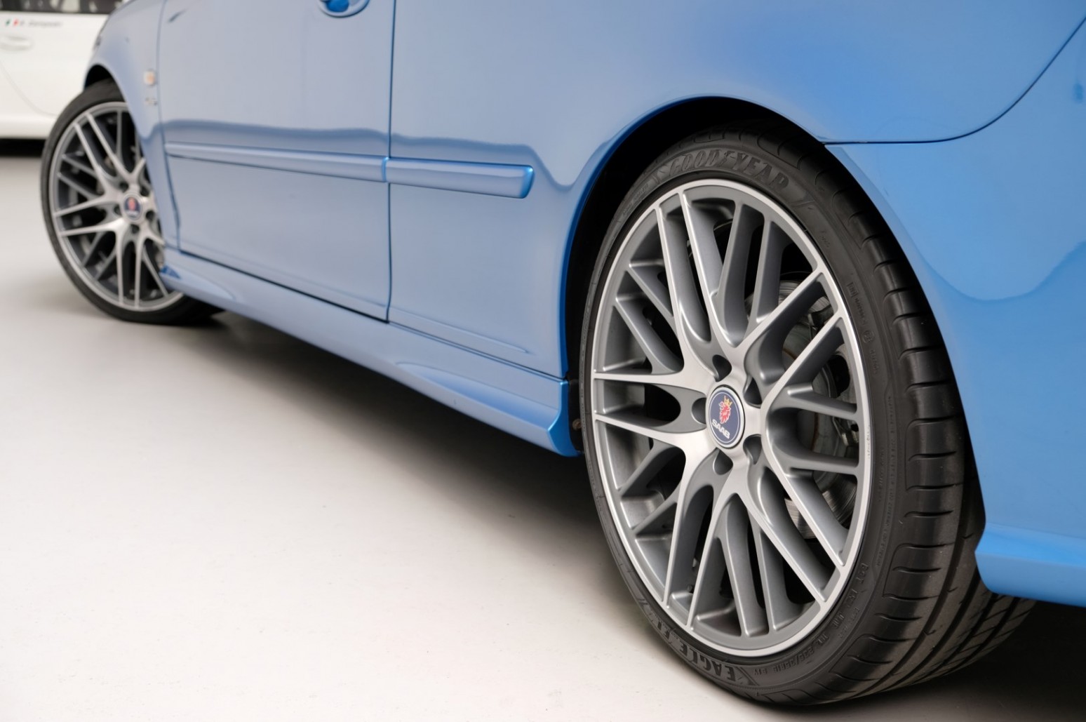 One-Of-One 2012 Saab 9-3 Cabriolet Sky Blue Edition Sold For $66,500