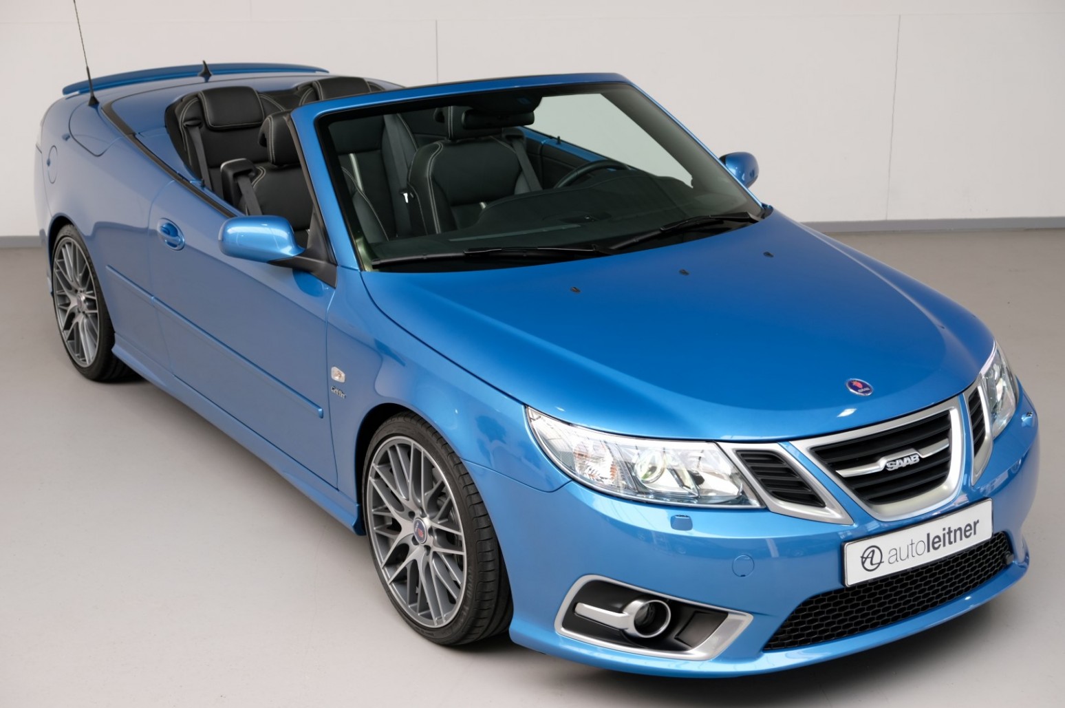 One-Of-One 2012 Saab 9-3 Cabriolet Sky Blue Edition Sold For $66,500