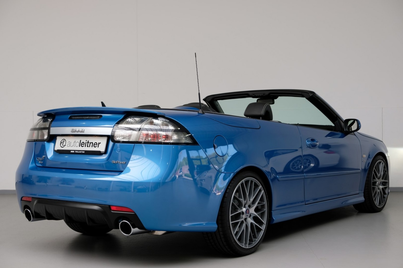 One-Of-One 2012 Saab 9-3 Cabriolet Sky Blue Edition Sold For $66,500