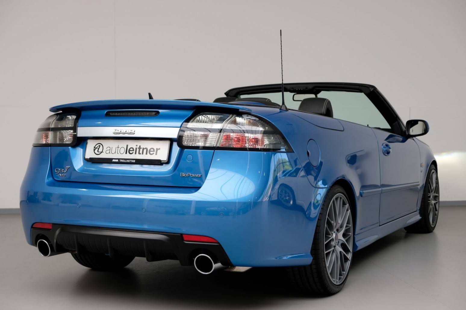 One-Of-One 2012 Saab 9-3 Cabriolet Sky Blue Edition Sold For $66,500
