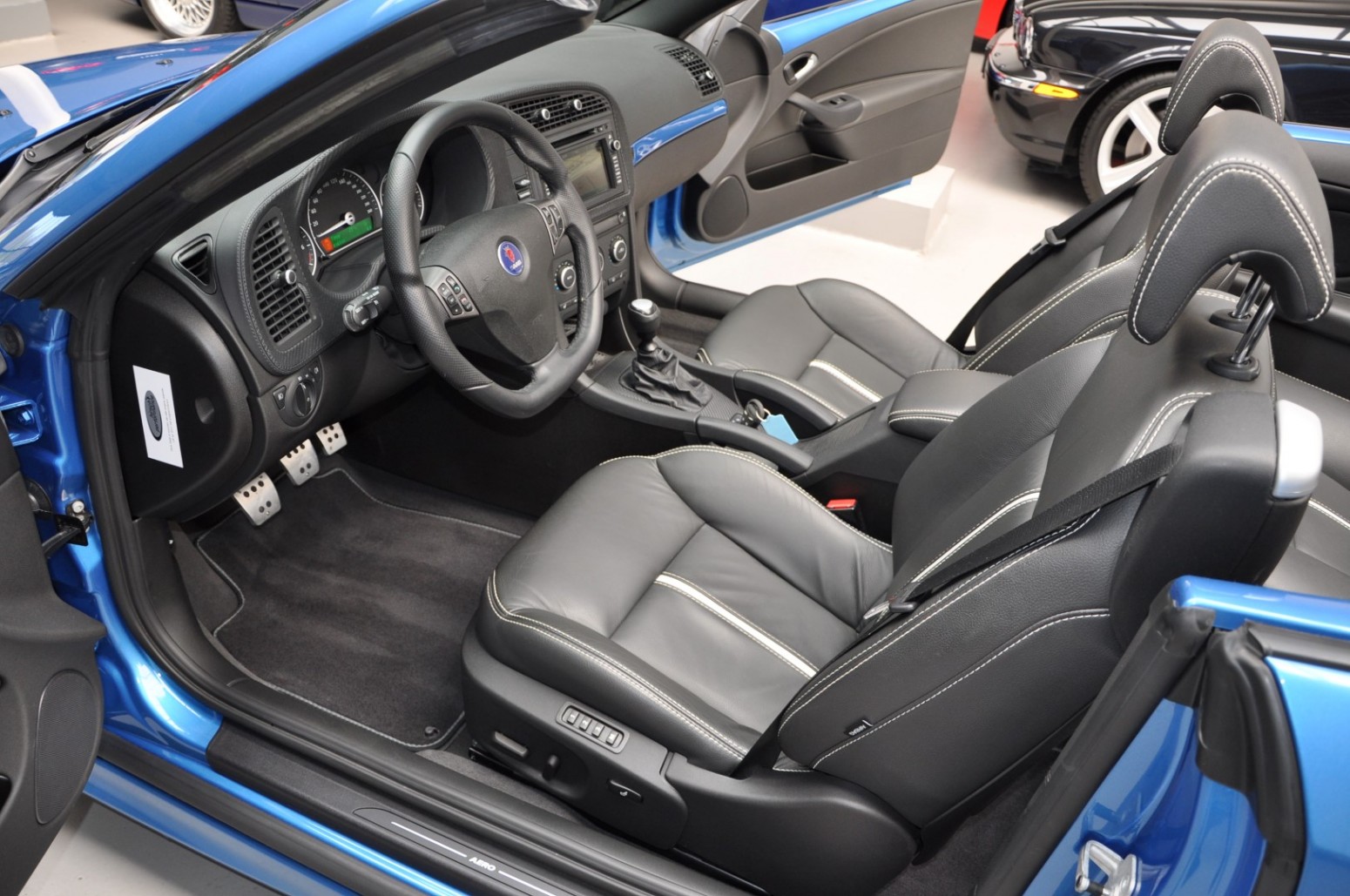 One-Of-One 2012 Saab 9-3 Cabriolet Sky Blue Edition Sold For $66,500