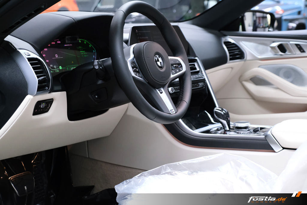 2019 bmw m850i cabrio tuning fostla 26 BMW M850i Cabrio Goes Green… Matte Krypton Green That Is