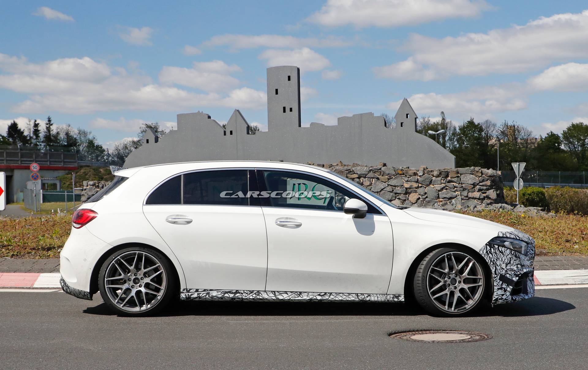 2020 Mercedes-AMG A45 Tackles The Nürburgring Virtually Undisguised