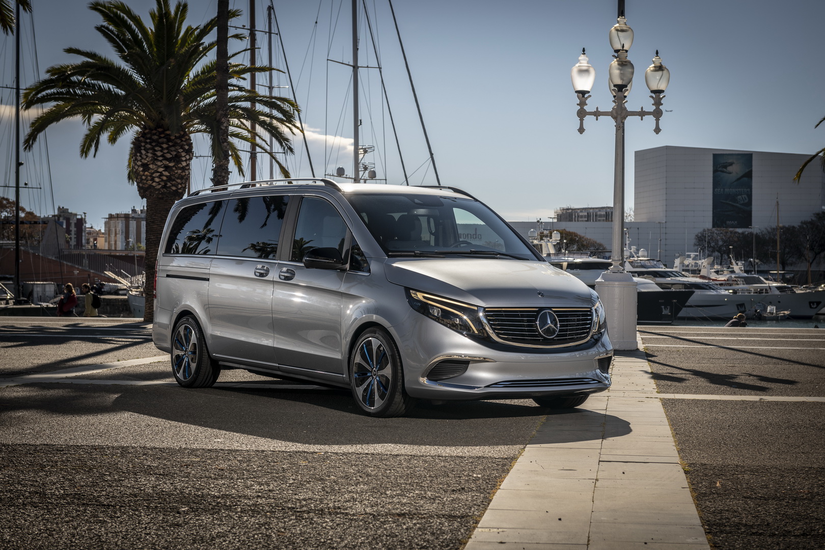 2019 mercedes-benz eqv concept 18 Mercedes-Benz Drives Concept EQV On The Streets Of Barcelona
