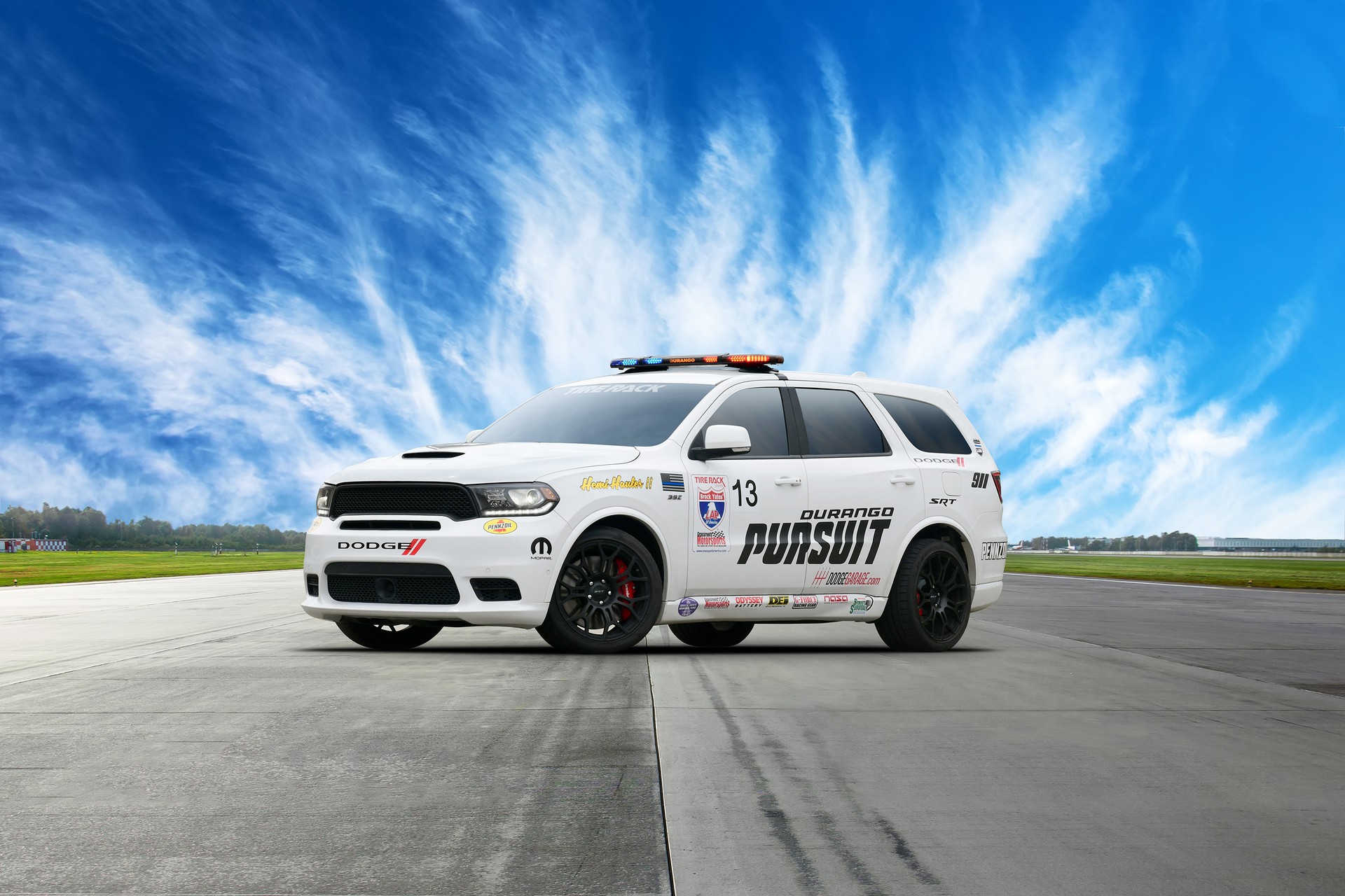 Dodge Durango SRT Pursuit Speed Trap Concept-1 Dodge Durango SRT Pursuit Speed Trap Concept Packs A Ridiculous 797 HP