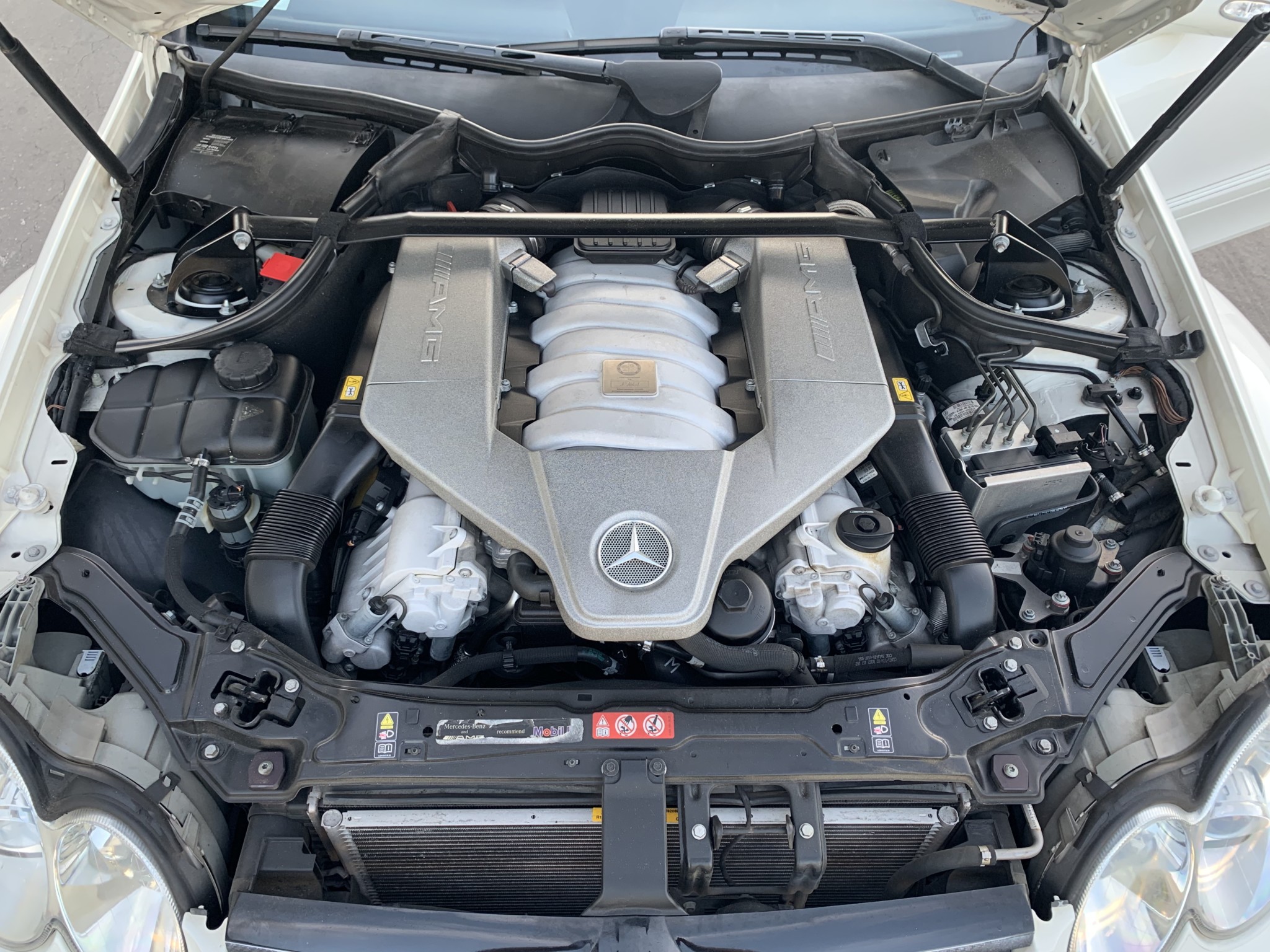 Mercedes Benz CLK 63 AMG Black 26 Mercedes-Benz CLK 63 AMG Black Series Looks Mean Even In White