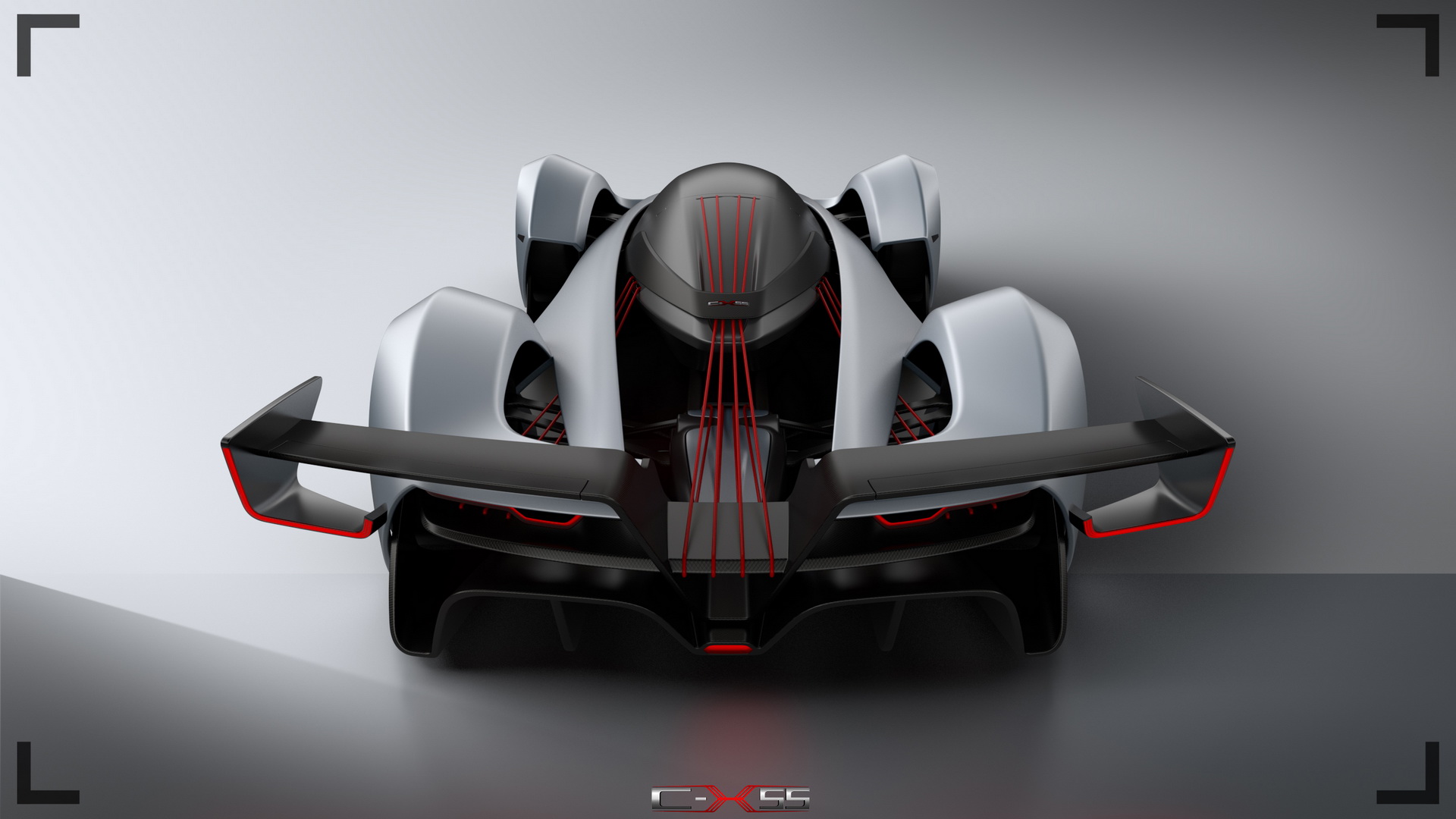 jaguar gt vision cx55 render 7 Jaguar C-X55 Concept Is Inspired By The Frame Of A Tennis Racket