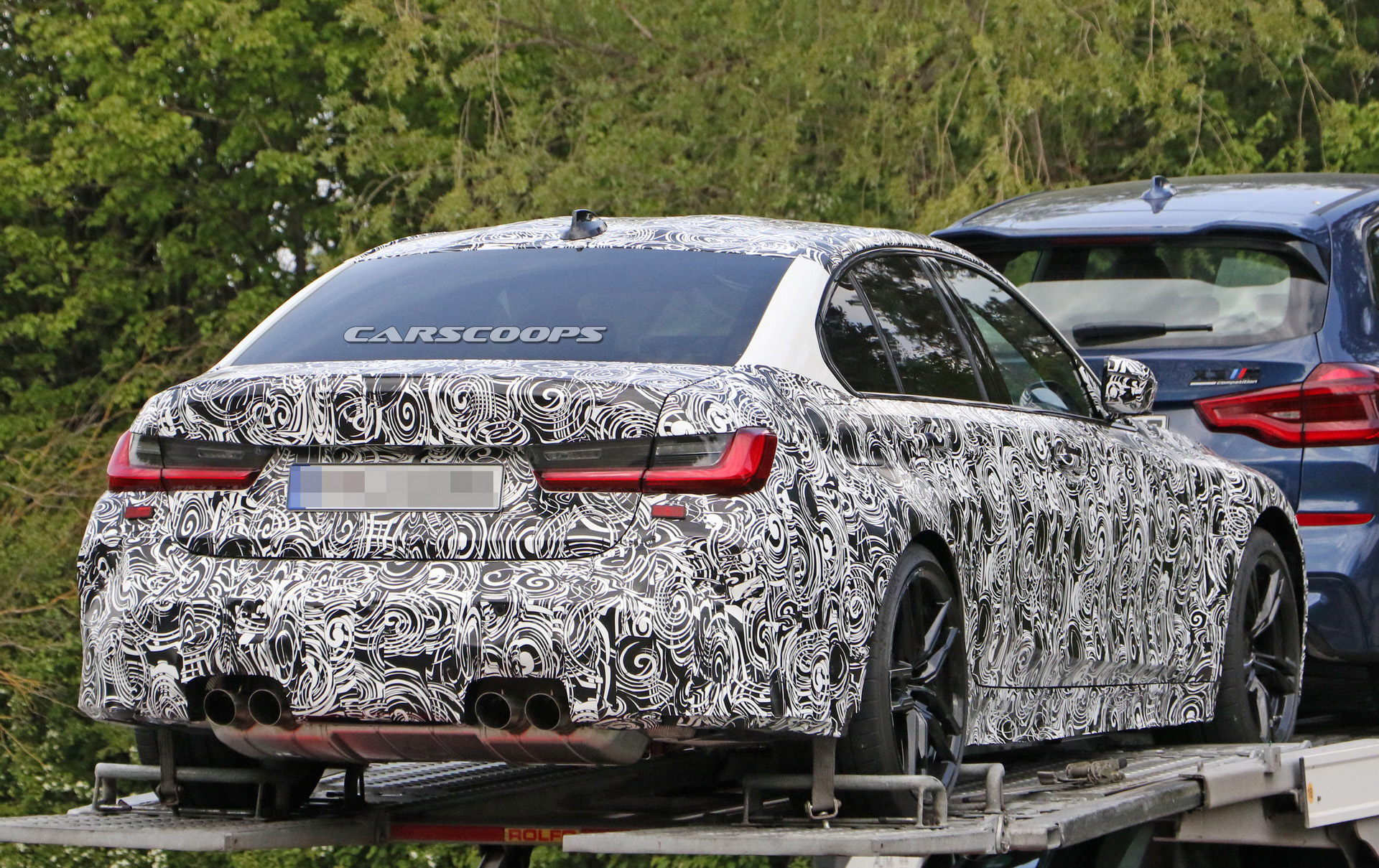 2020 bmw m3 new spy shots 11 Oh, No, Is The 2020 BMW M3 Sedan Going To Suffer From Gigantic Nostrils Too?