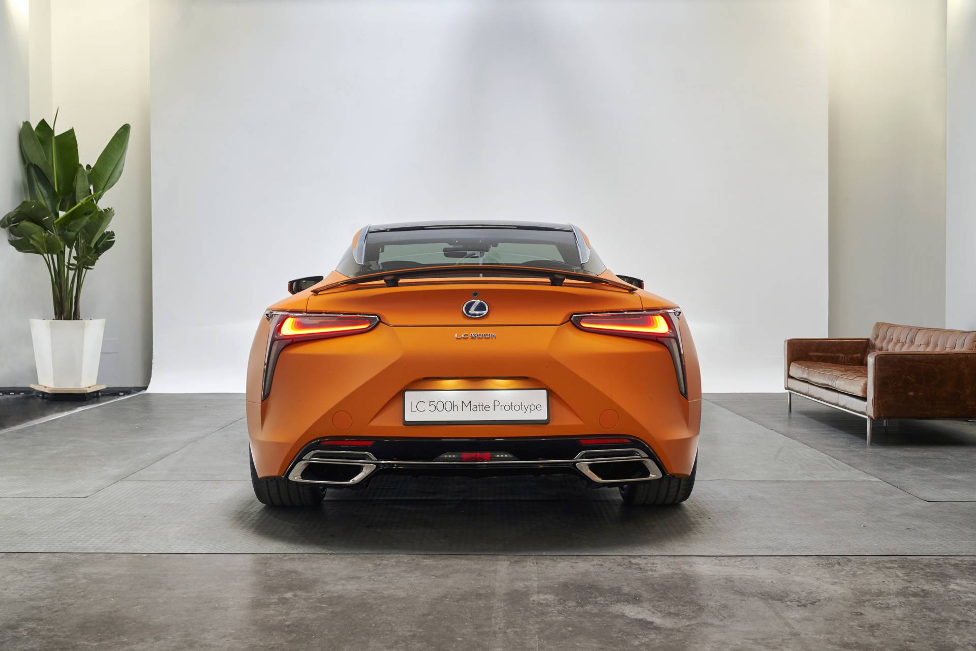 Lexus LC 500h Matte Prototype 6 Lexus LC 500h Matte Prototype’s “Space Orange” Paint Has Us Sold
