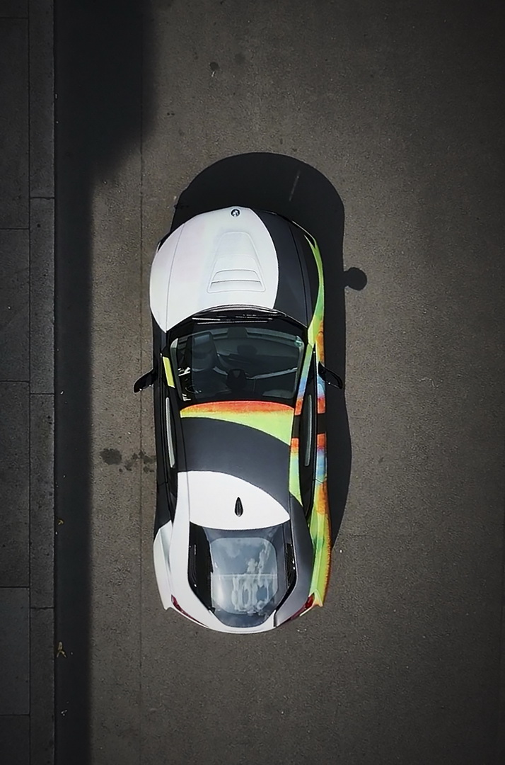 bmw i8 art car thomas scheibitz 17 BMW i8 Gains A Colorful Look For The Sake Of Art