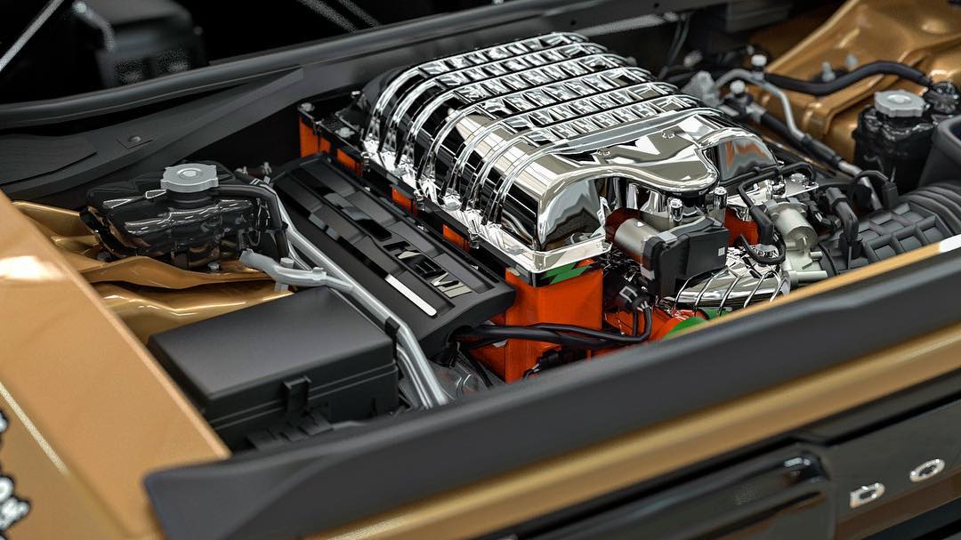 Dodge Demon Rear Engine 3 Dodge Demon Morphs Into An ‘Under Glass’ Rear-Engined Monster