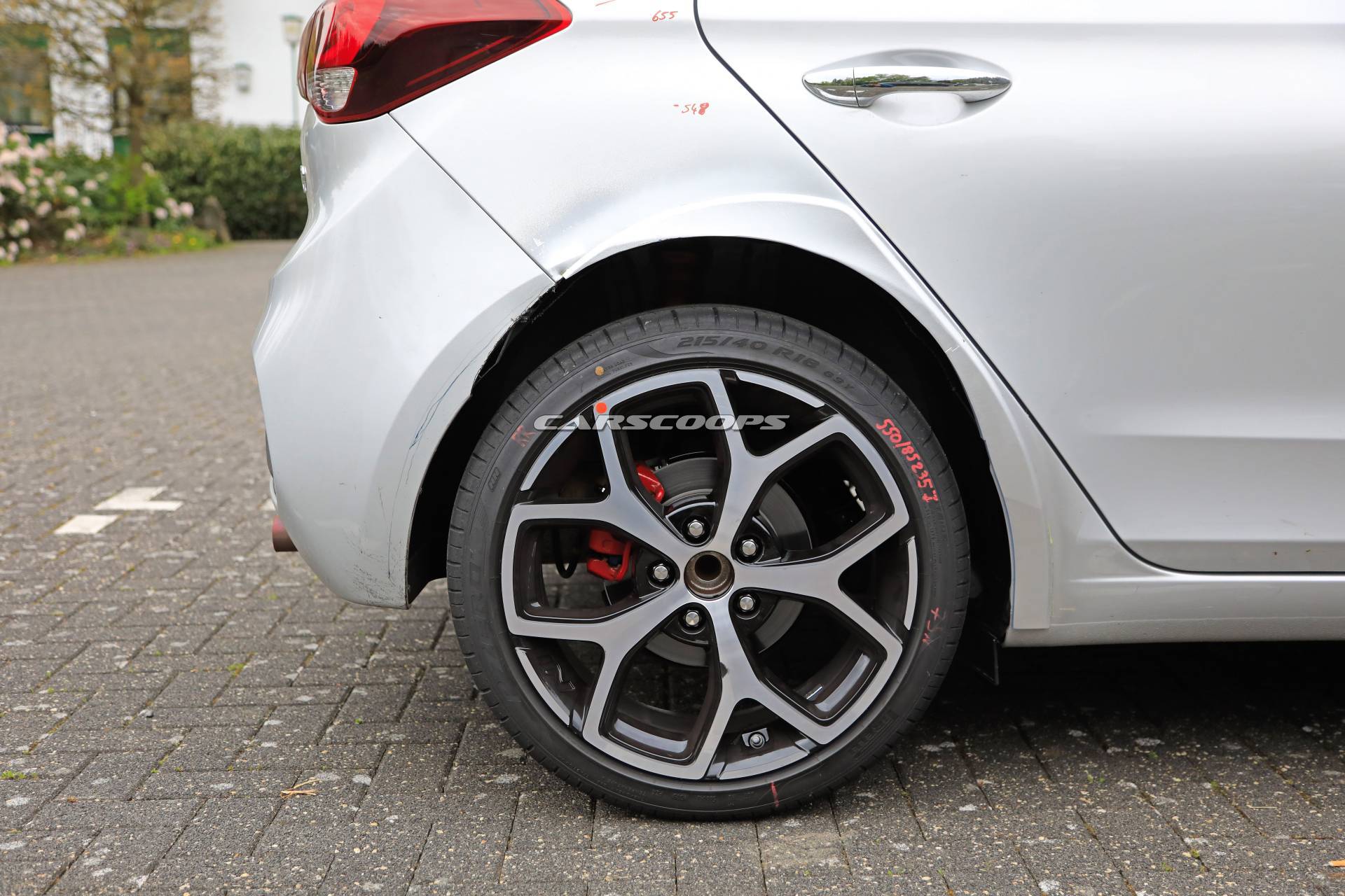 Hyundai i20 N test mule spy shots 4 Hyundai i20 N Hot Hatch Leaves Hideout, Is A Chassis Mule For Now