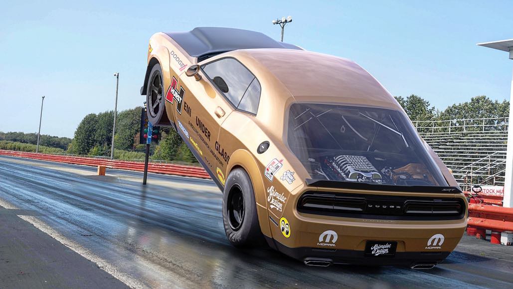 Dodge Demon Rear Engine 6 Dodge Demon Morphs Into An ‘Under Glass’ Rear-Engined Monster