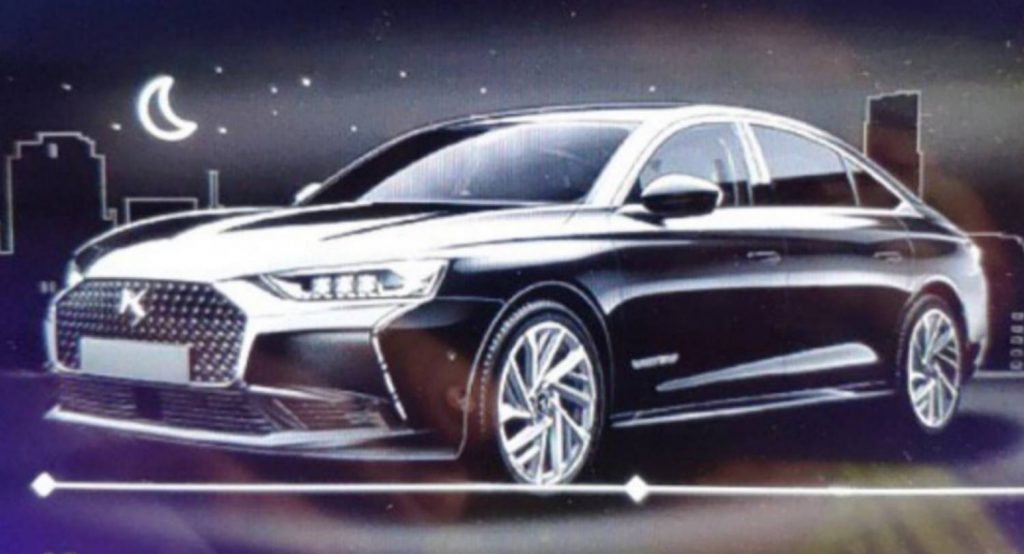  Upcoming DS 9 Flagship Fastback Resembles Peugeot 508 L In These Images