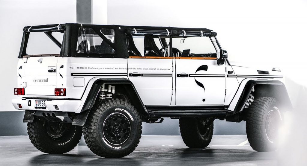  850 HP Mercedes G500 4×4² ‘Safari’ Convertible Is Absolutely Wild