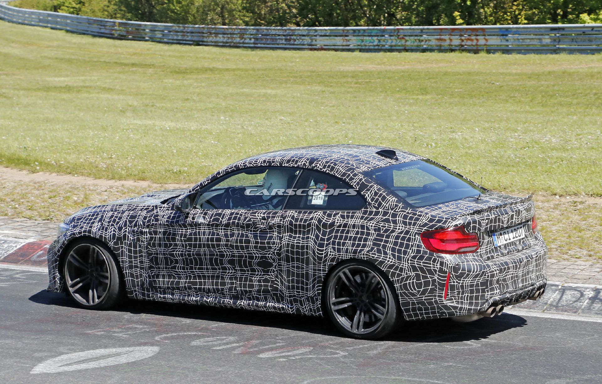 BMW M2 CS Nabbed Testing With Carbon Fiber Parts Galore