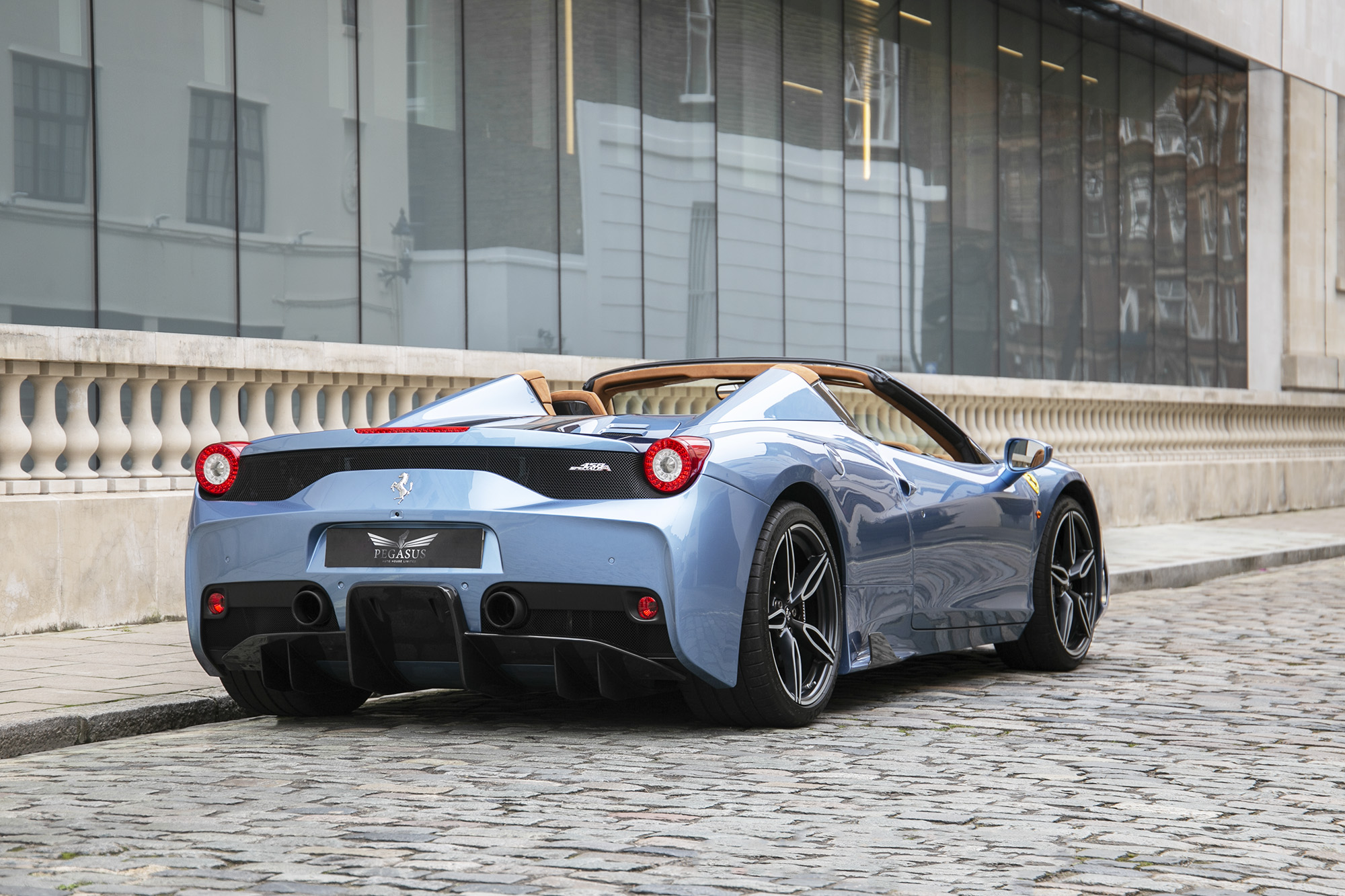 Ferrari 458 Speciale A: An $850K Baby Blue Dream Come True