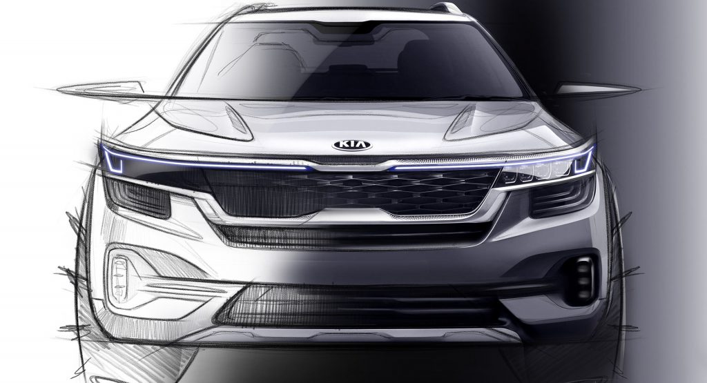  Kia Releases Sketches Of New Small SUV Targeted At Millenials