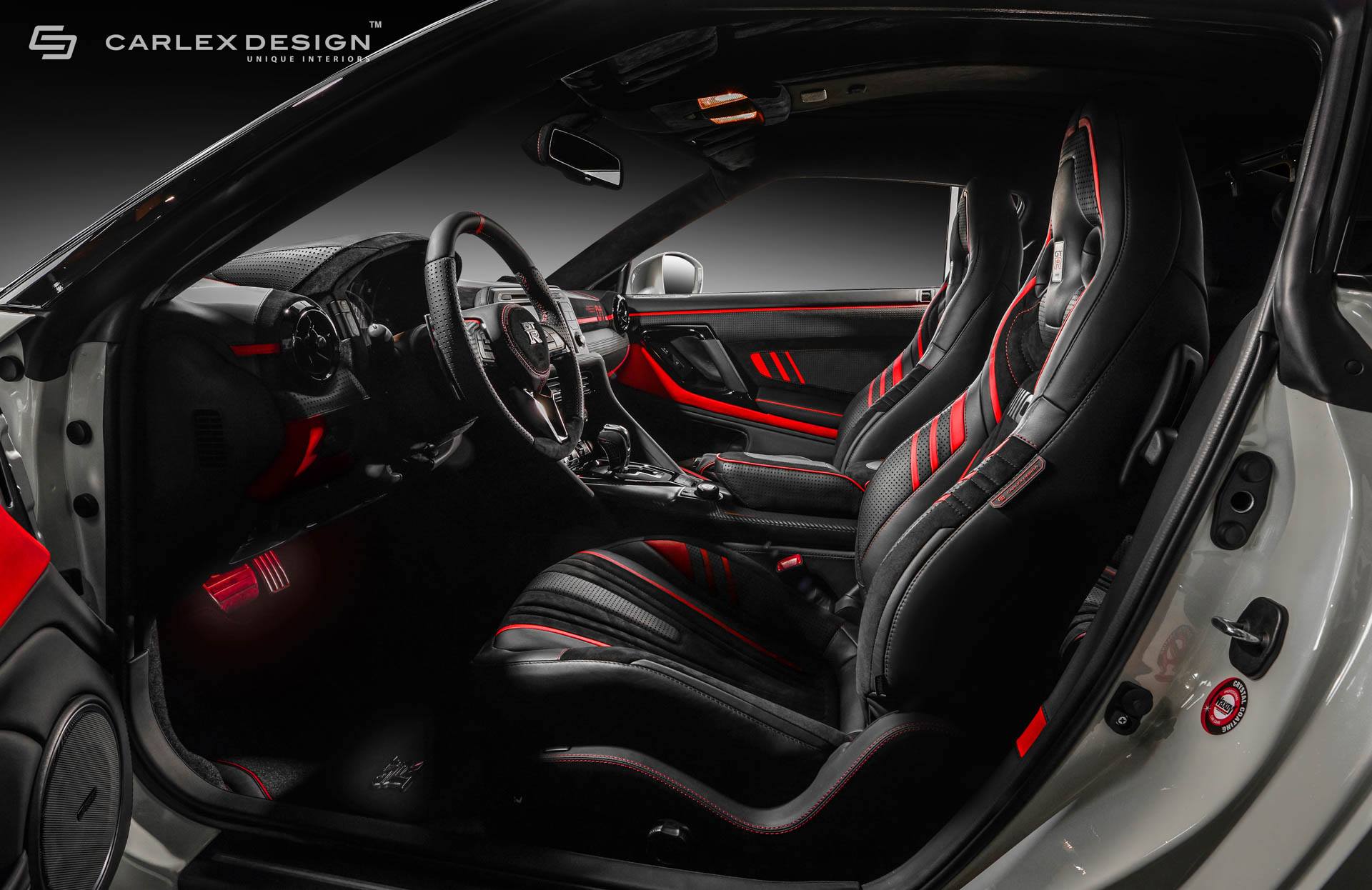 carlex nissan gtr interior bespoke 9 This Nissan GT-R’s Unique Cabin Comes Courtesy Of Carlex Design