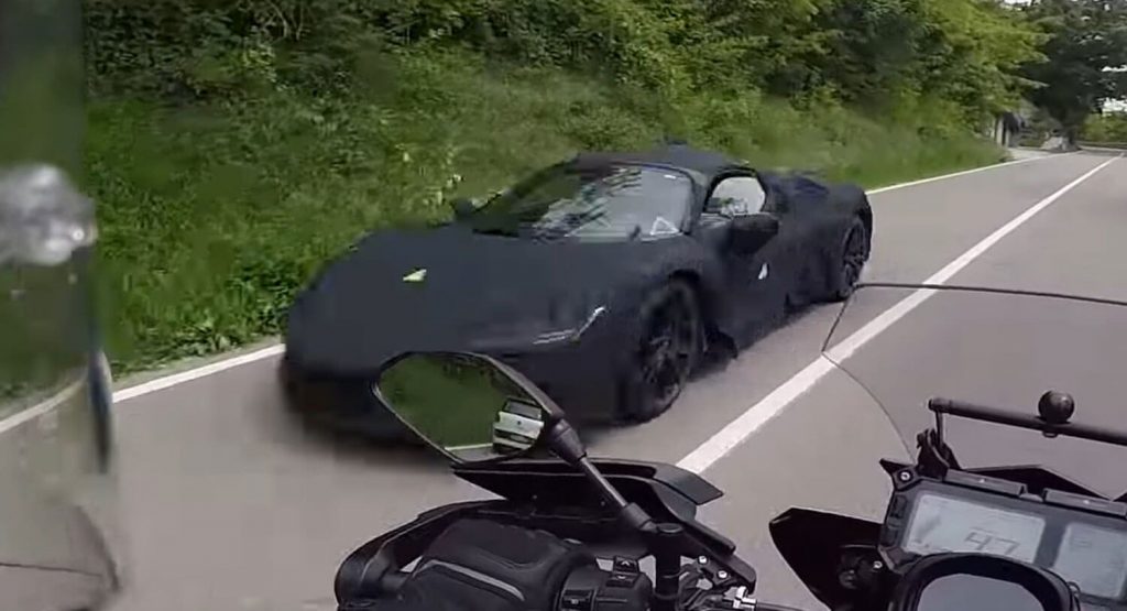  Ferrari’s Hybrid Supercar Will Feature Three Electric Motors On Top Of The Biturbo V8