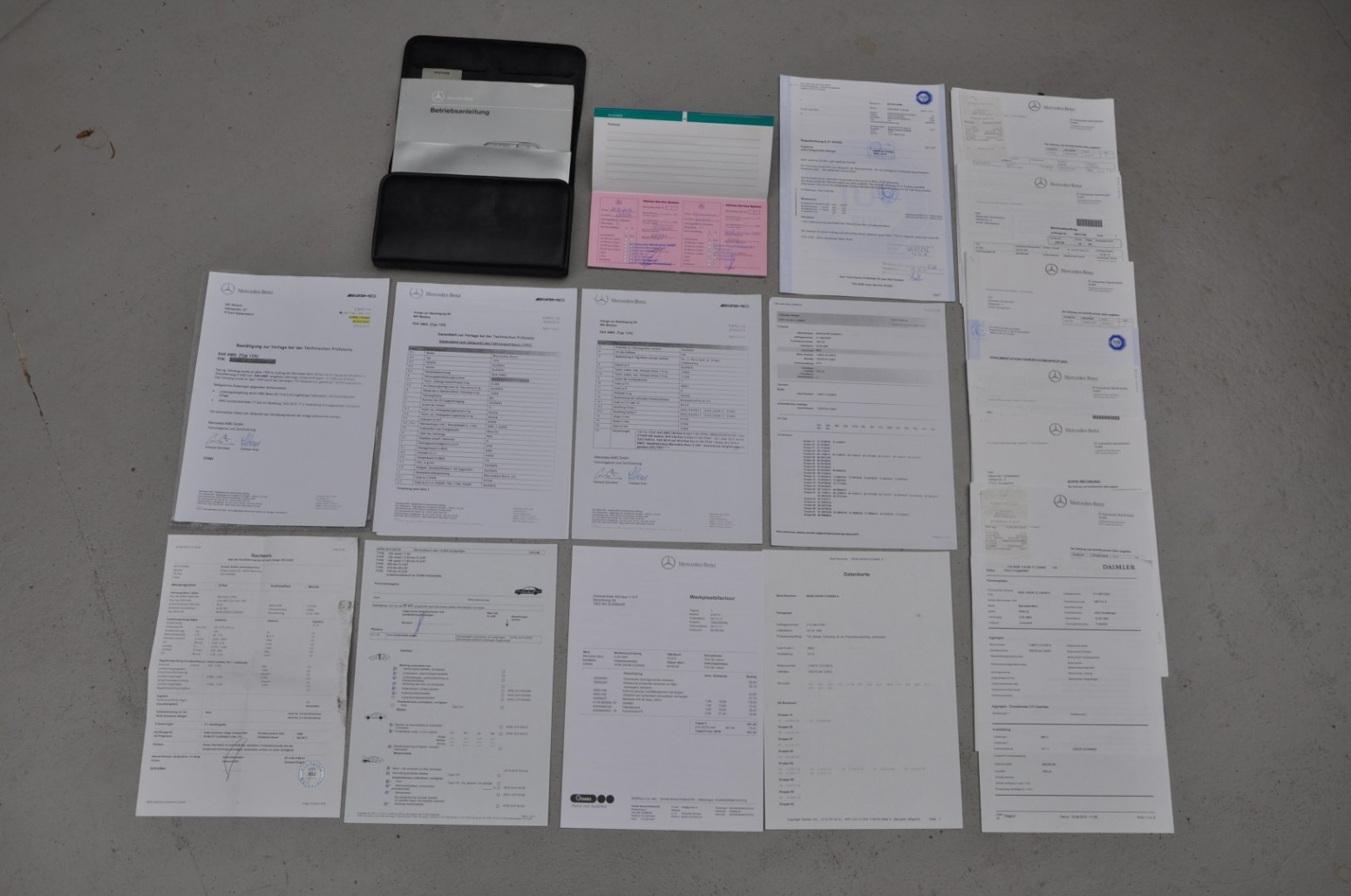 1995 Mercedes E60 AMG W124 28 1995 Mercedes E60 AMG Is A Souped-Up 500E Worth $170K