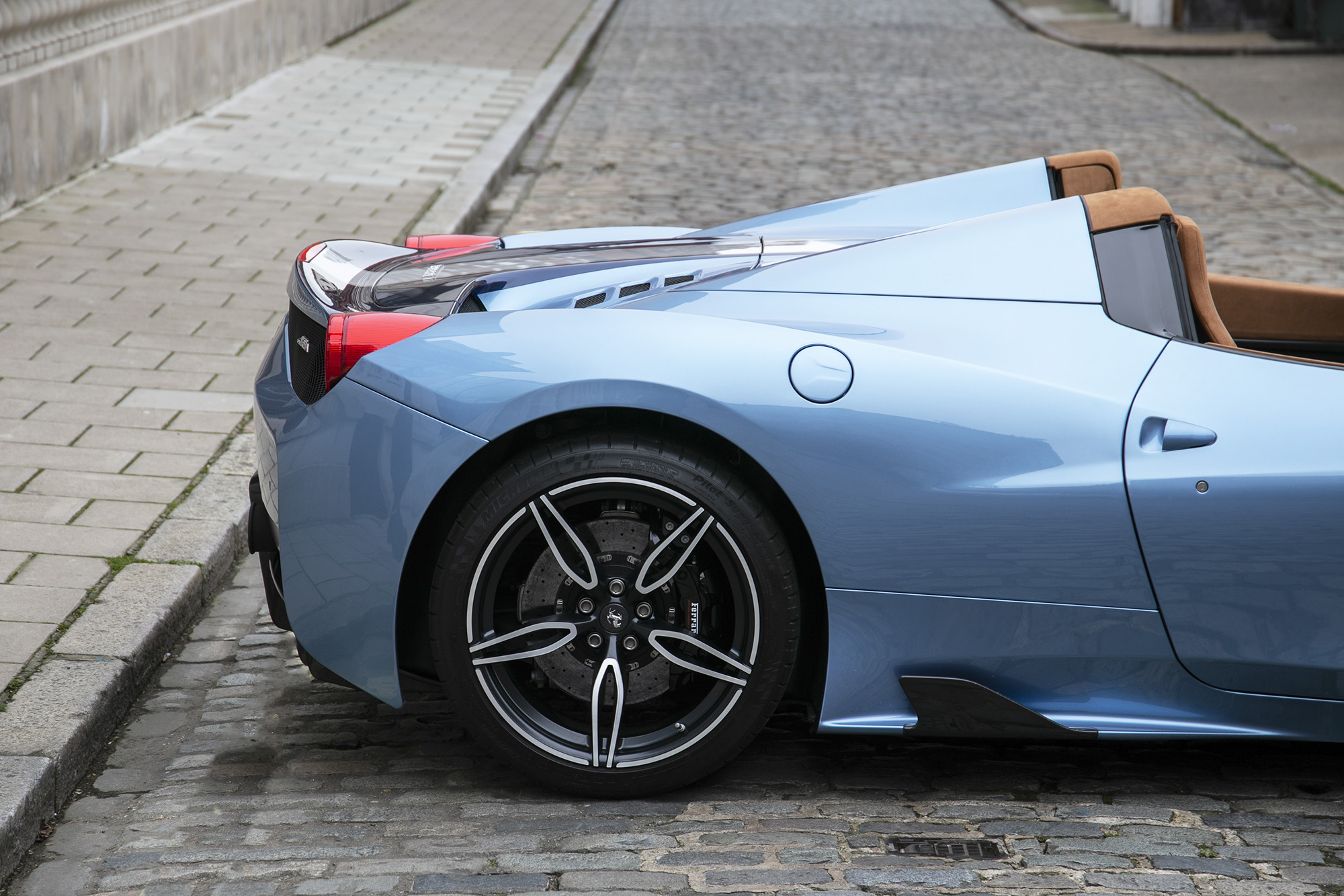 Ferrari 458 Speciale A: An $850K Baby Blue Dream Come True