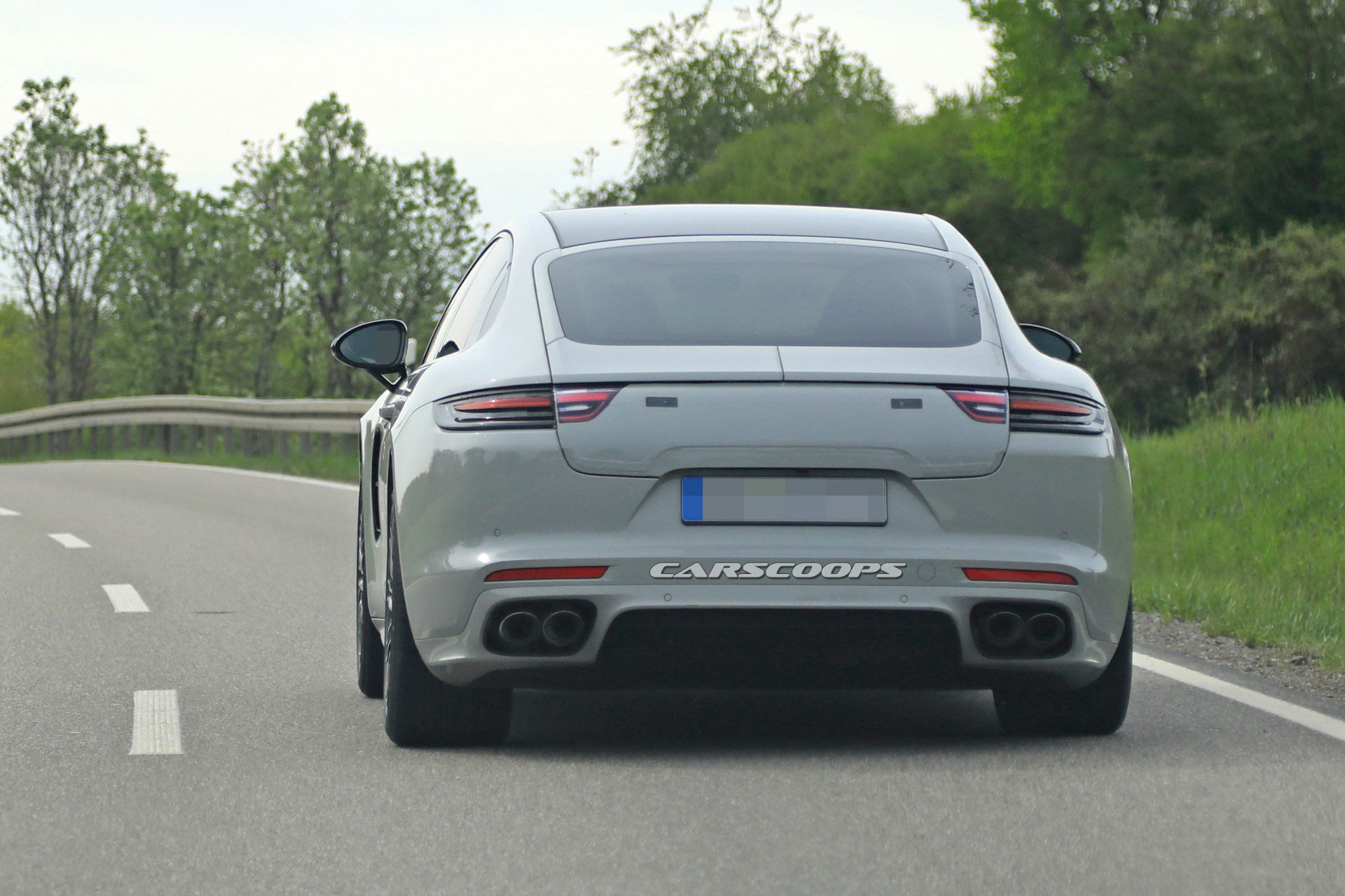 2020-Porsche-Panamera-3 2021 Porsche Panamera Facelift Spied With A New Rear End