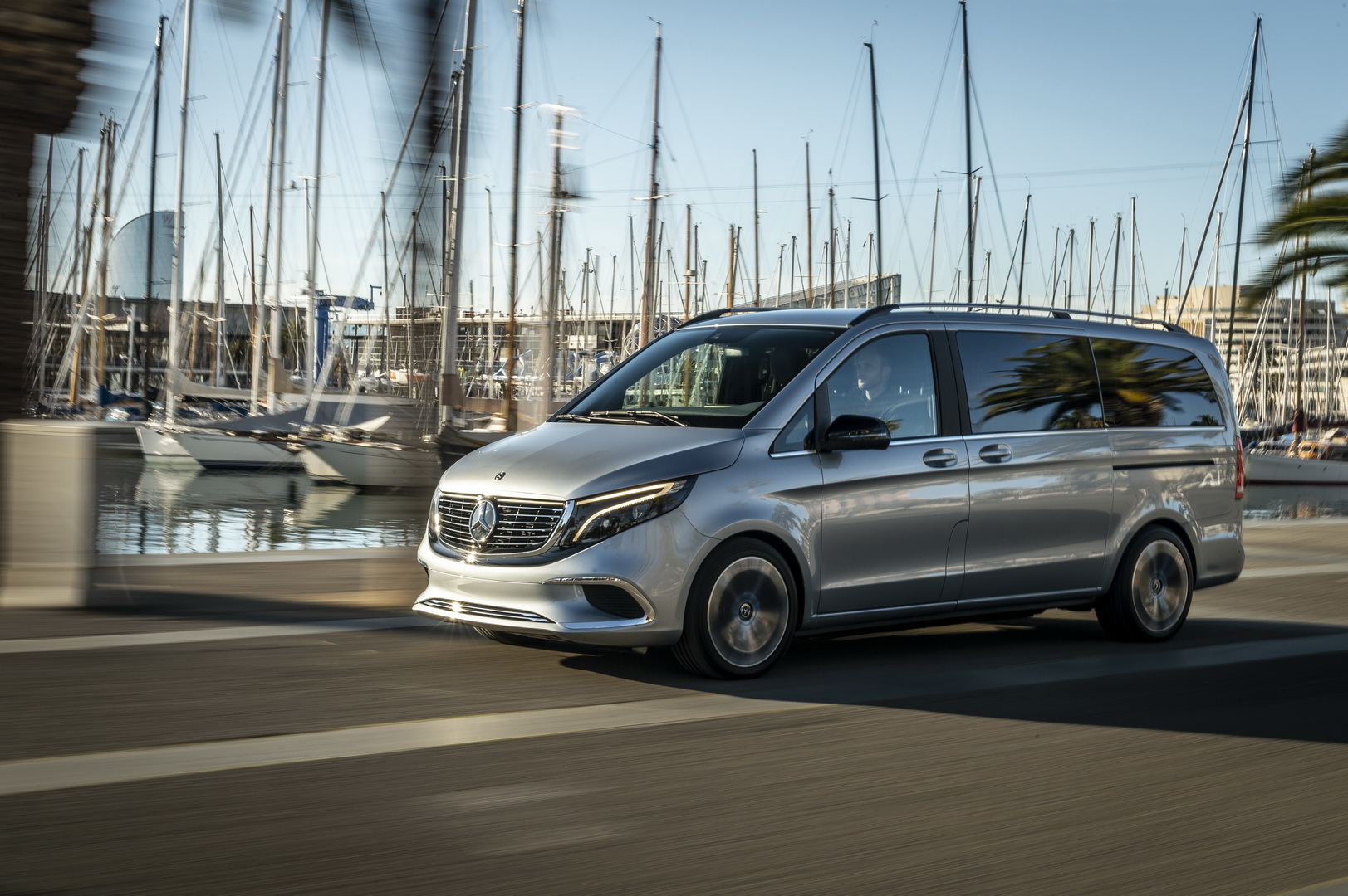 2019 mercedes-benz eqv concept 1 Mercedes-Benz Drives Concept EQV On The Streets Of Barcelona
