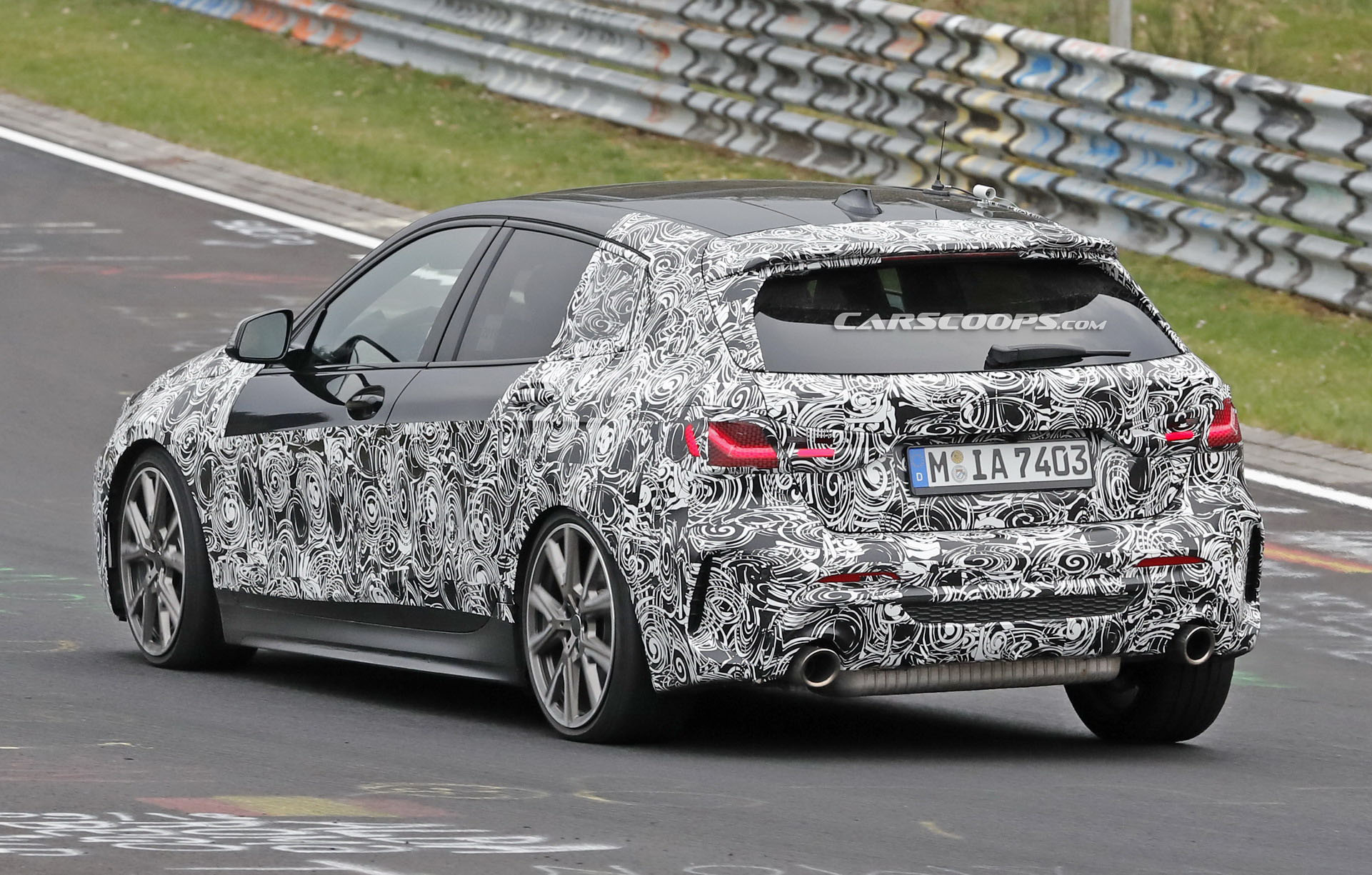 2020 BMW 1-Series 14 2020 BMW 1 Series Hatch Interior Caught Completely Undisguised