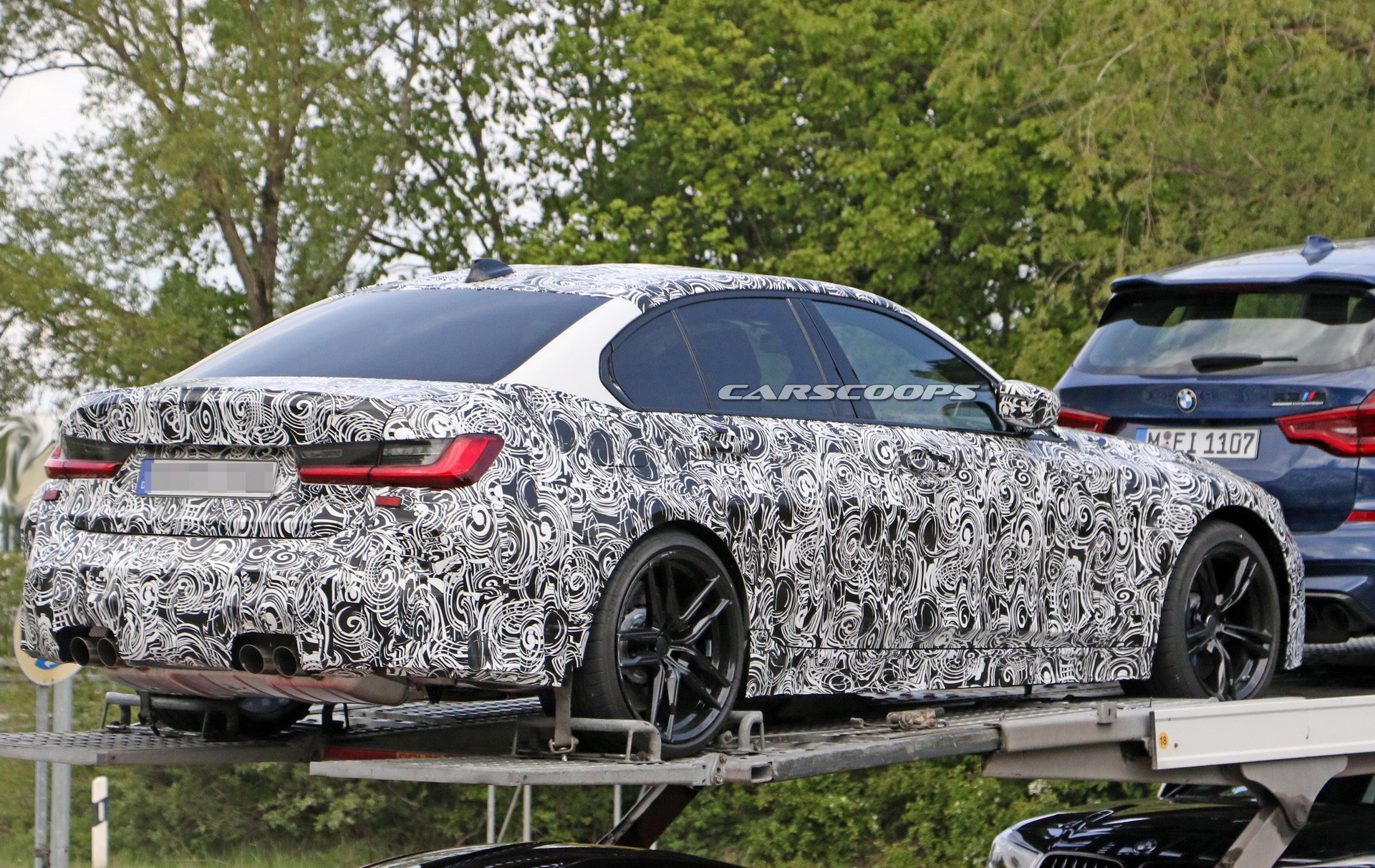 2020 bmw m3 new spy shots 10 Oh, No, Is The 2020 BMW M3 Sedan Going To Suffer From Gigantic Nostrils Too?