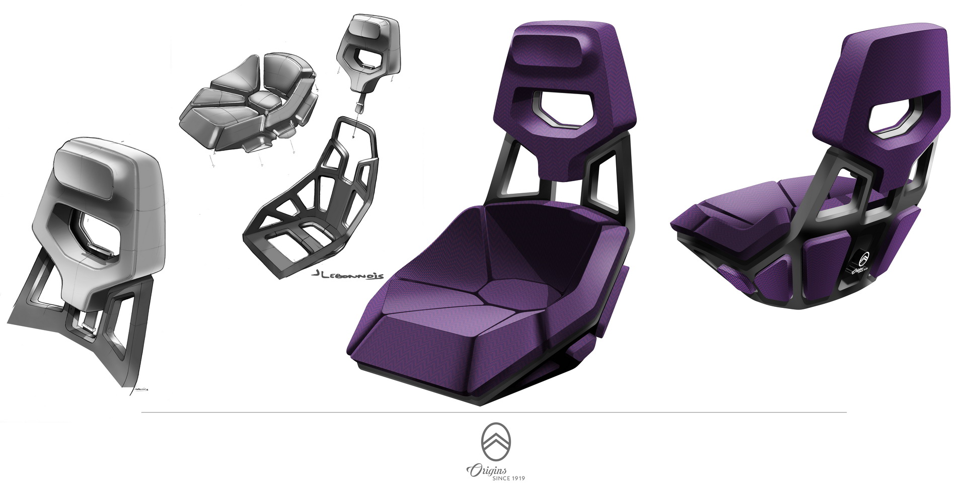 Citroen 19_19 CONCEPT 70 Citroen’s New Electric 19_19 Concept Has A 500 Mile Range And 30-inch Rims