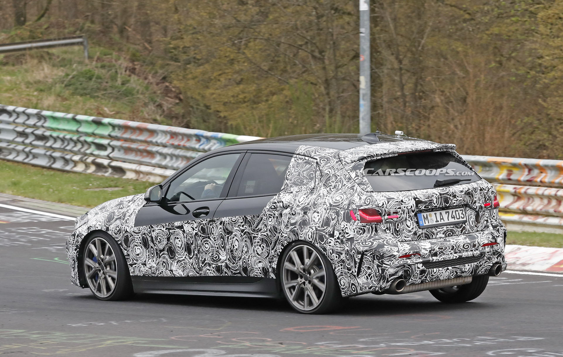 2020 BMW 1-Series 13 2020 BMW 1 Series Hatch Interior Caught Completely Undisguised