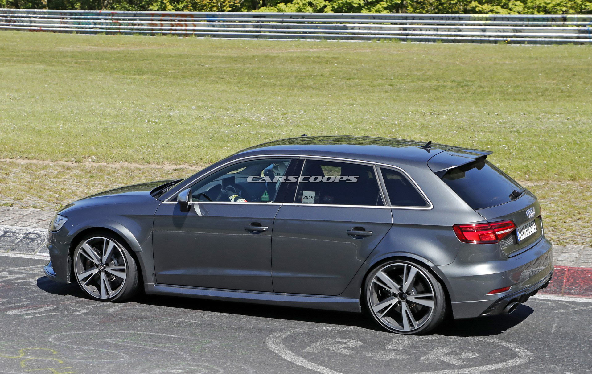 2021-Audi-RS3-6 2021 Audi RS3 Mule Spotted, Could Have More Than 400 HP