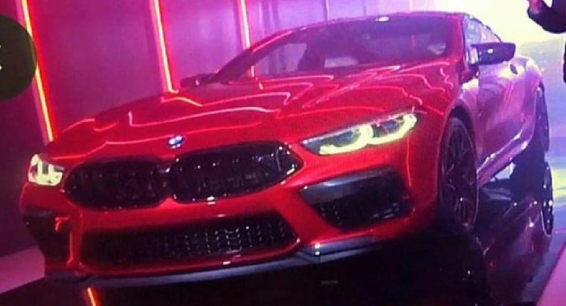 New Bmw M8 Competition Pops Up Again This Time In Red Carscoops
