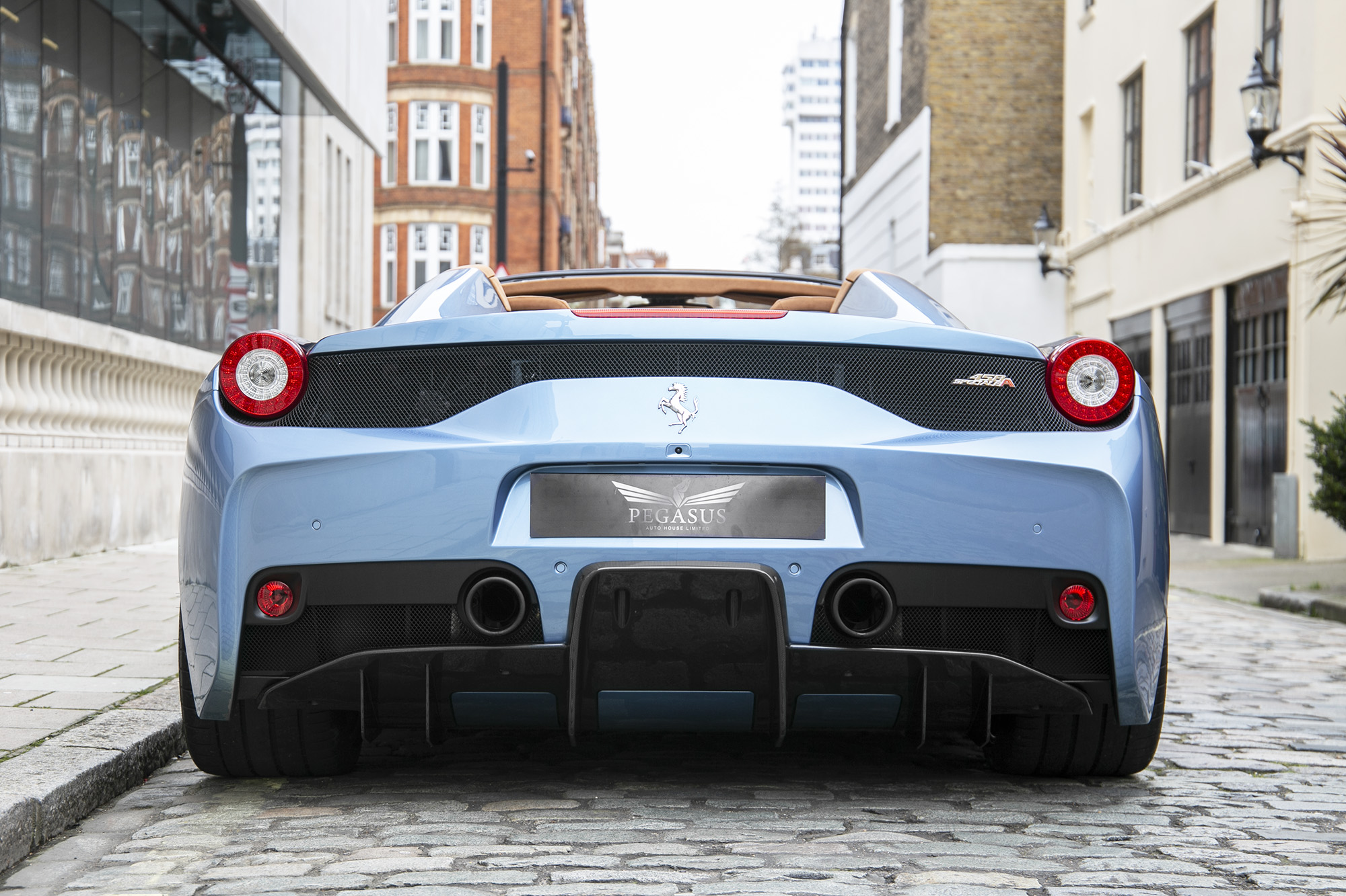 Ferrari 458 Speciale A: An $850K Baby Blue Dream Come True
