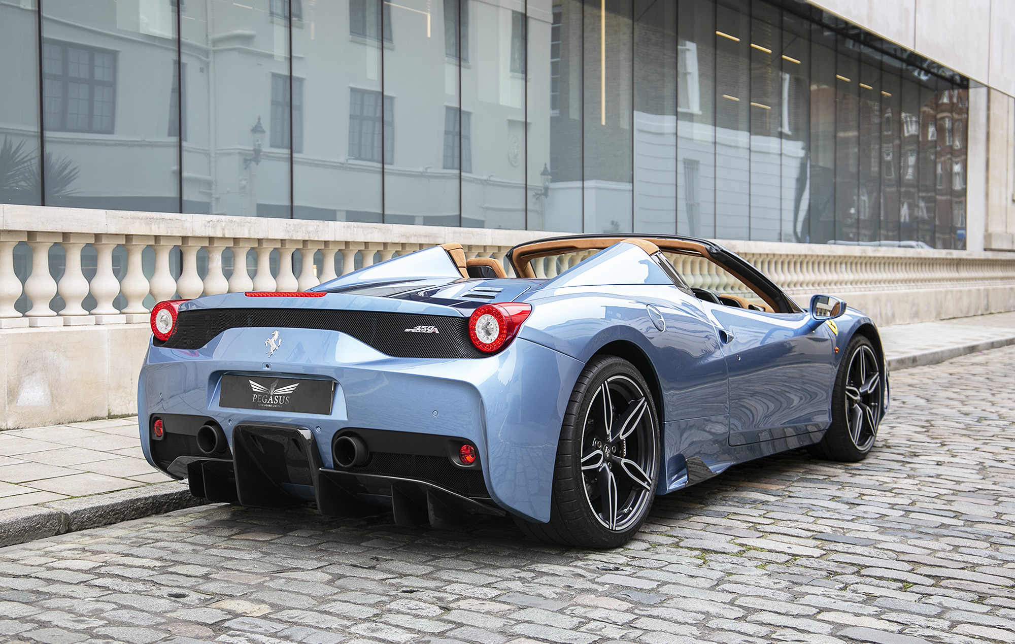 Ferrari 458 Speciale A: An $850K Baby Blue Dream Come True